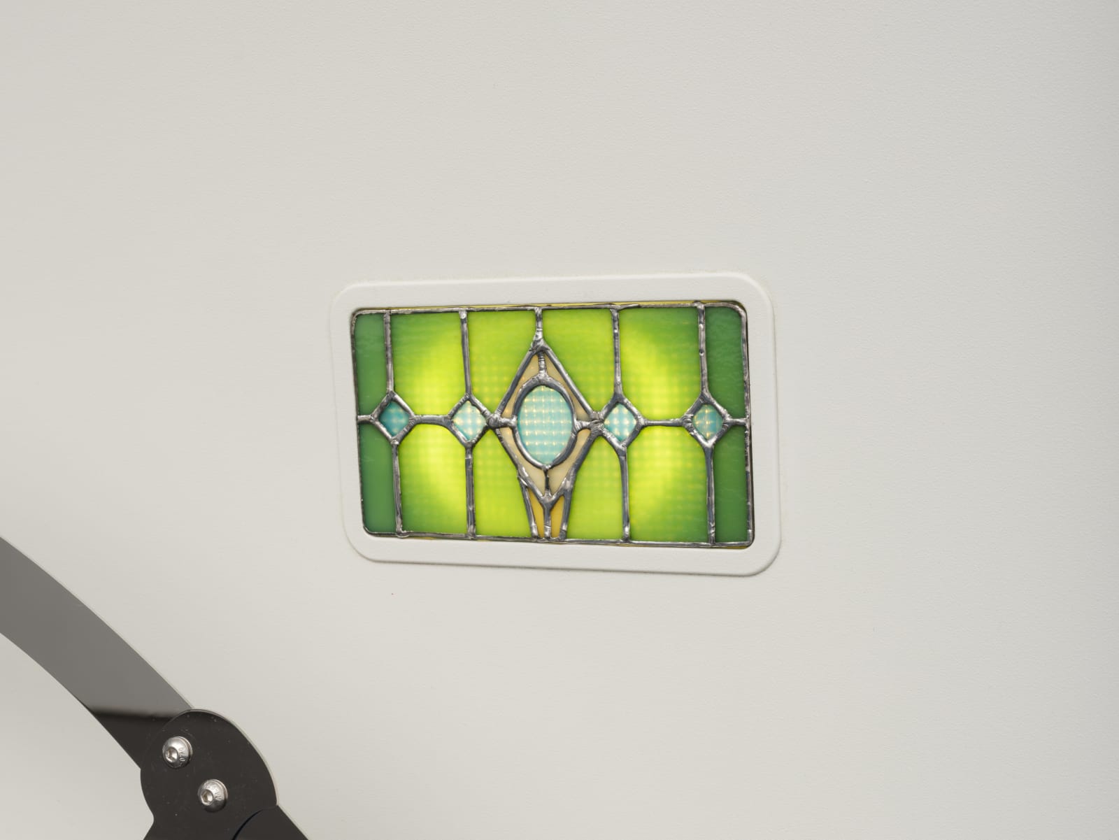 Ju Young Kim, A green door at the butterfly house, 2024