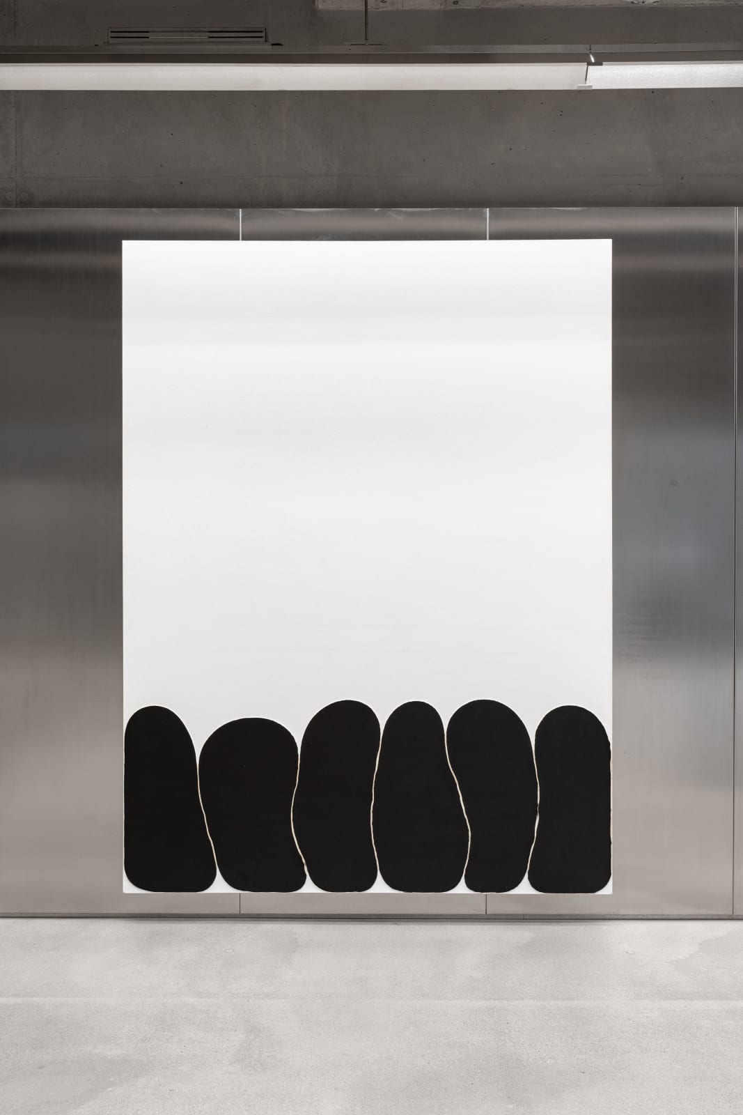 Gary Kuehn, Black Painting, 1971