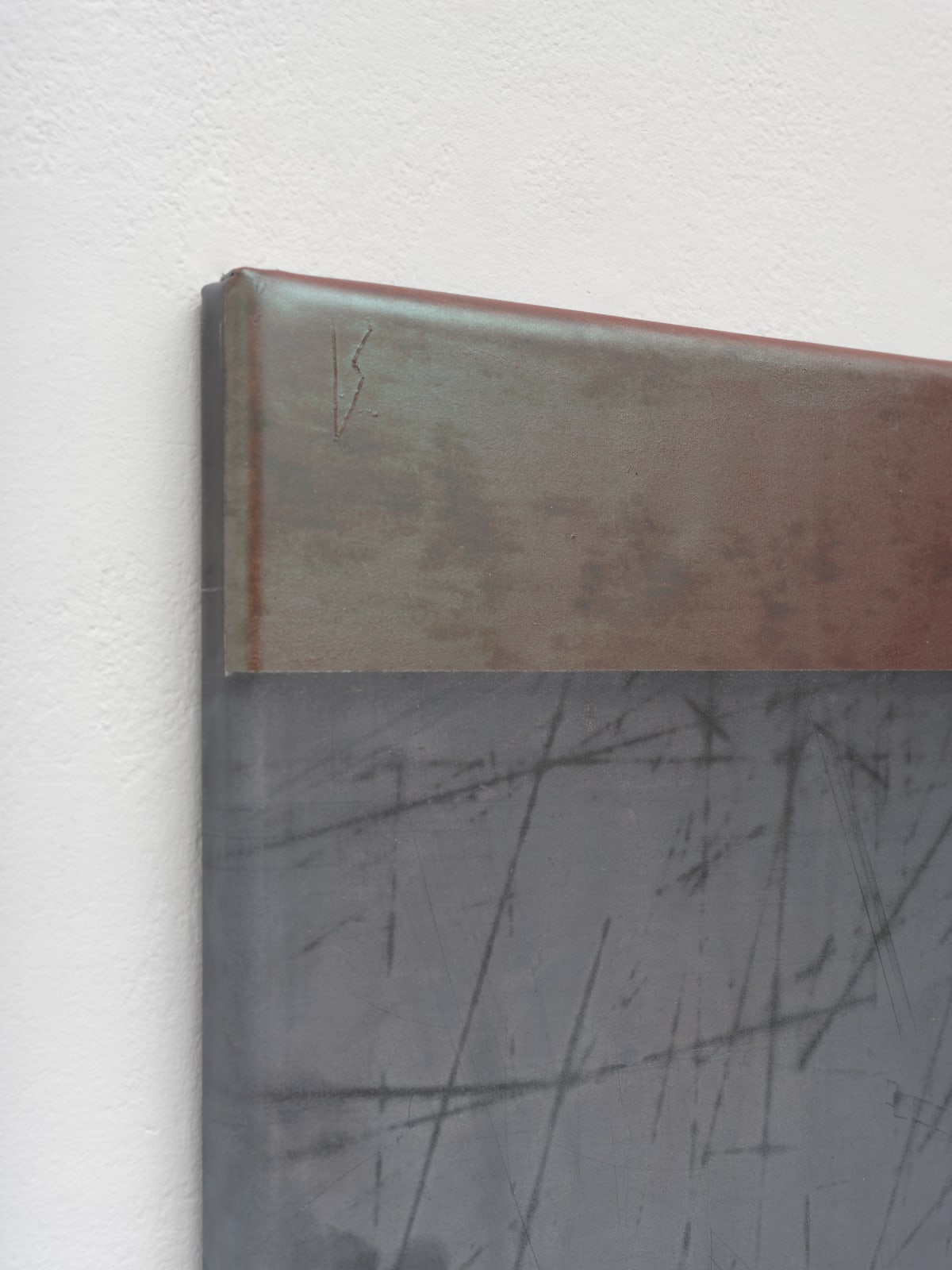 Michael Sailstorfer, Heavy Eyes 59 BLUE BROWN, 2021