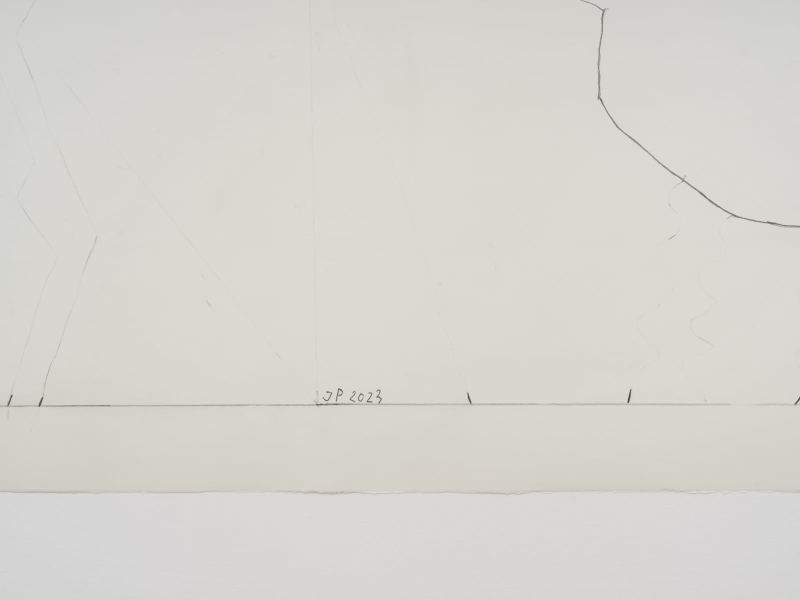 Jürgen Partenheimer, Spectral Void (Beyond Possessive Space), 2024