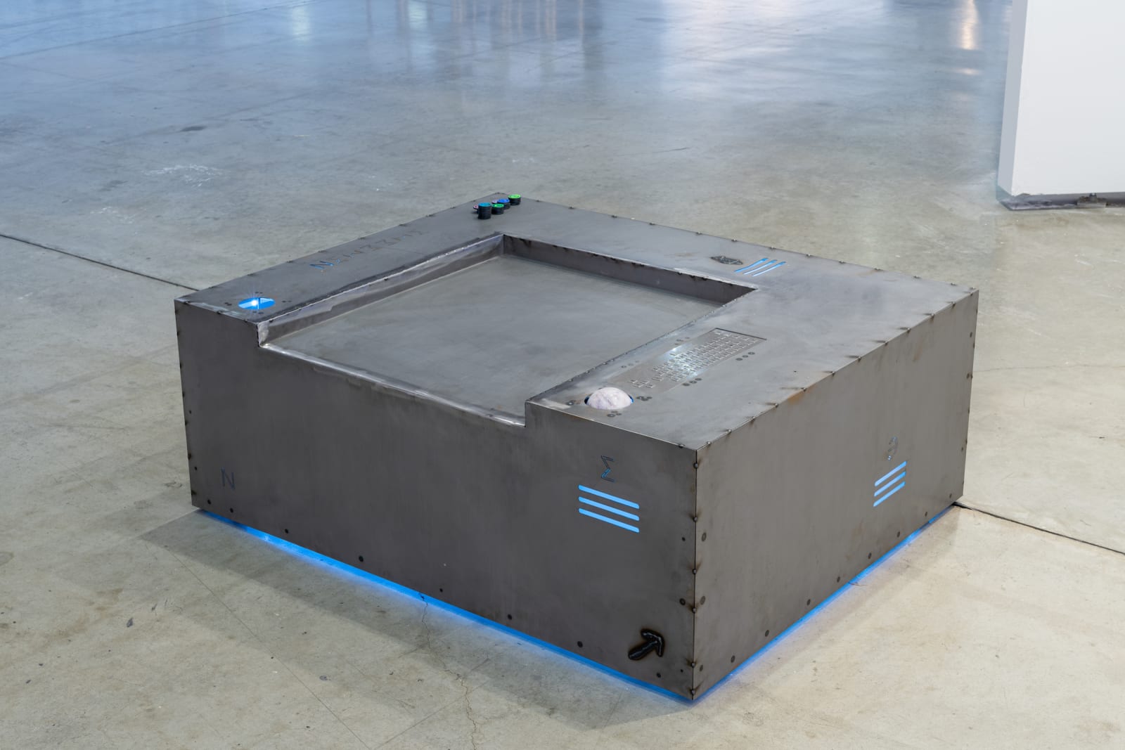 Niko Abramidis &NE, Cryptic Machinist Operating Chair, 2021