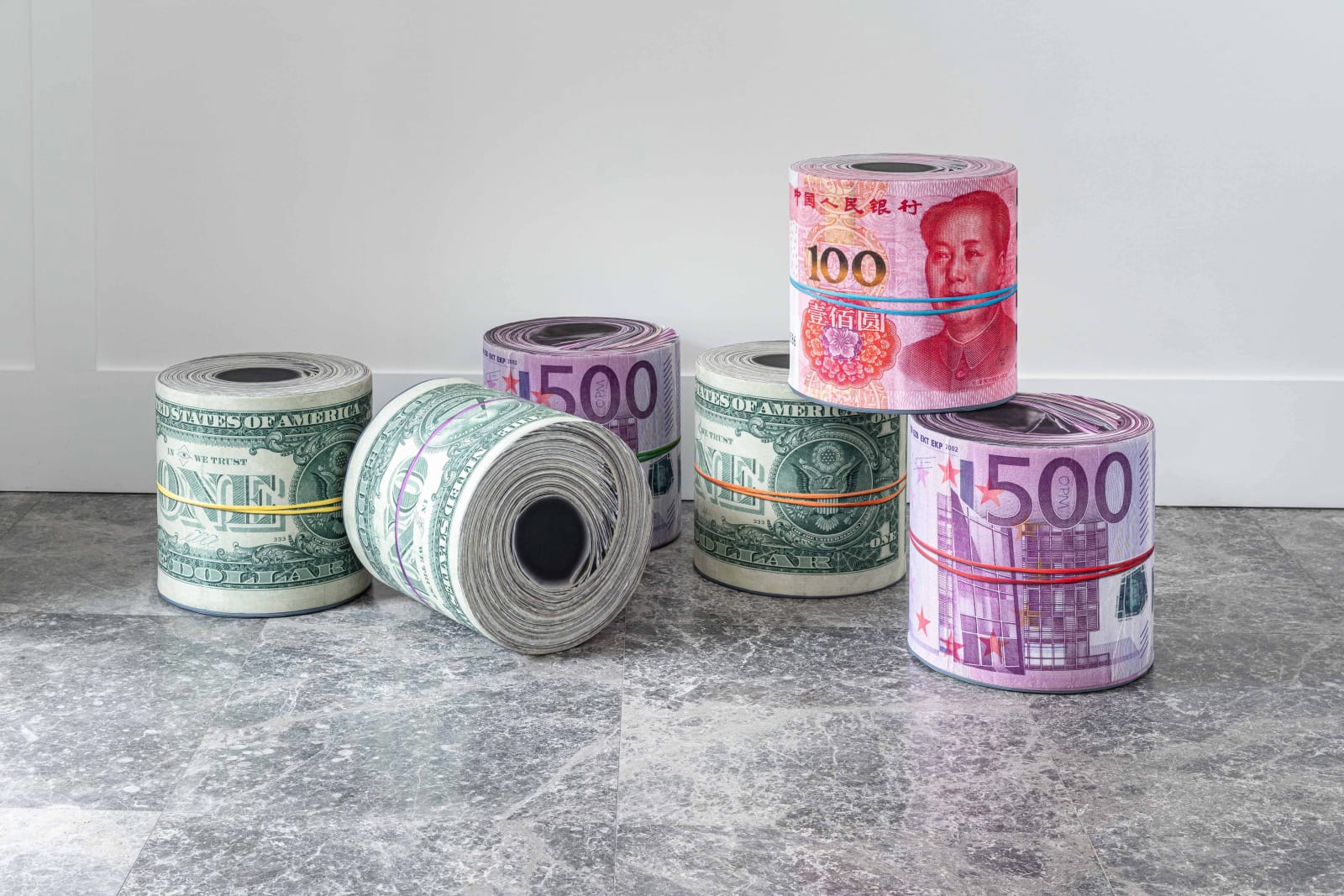 Niko Abramidis &NE, Big Roll 100 ¥, 2020