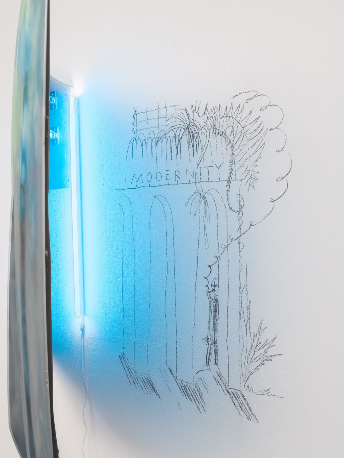 Niko Abramidis &NE, Cryptic Shrine (old economy failed acceleration), 2024