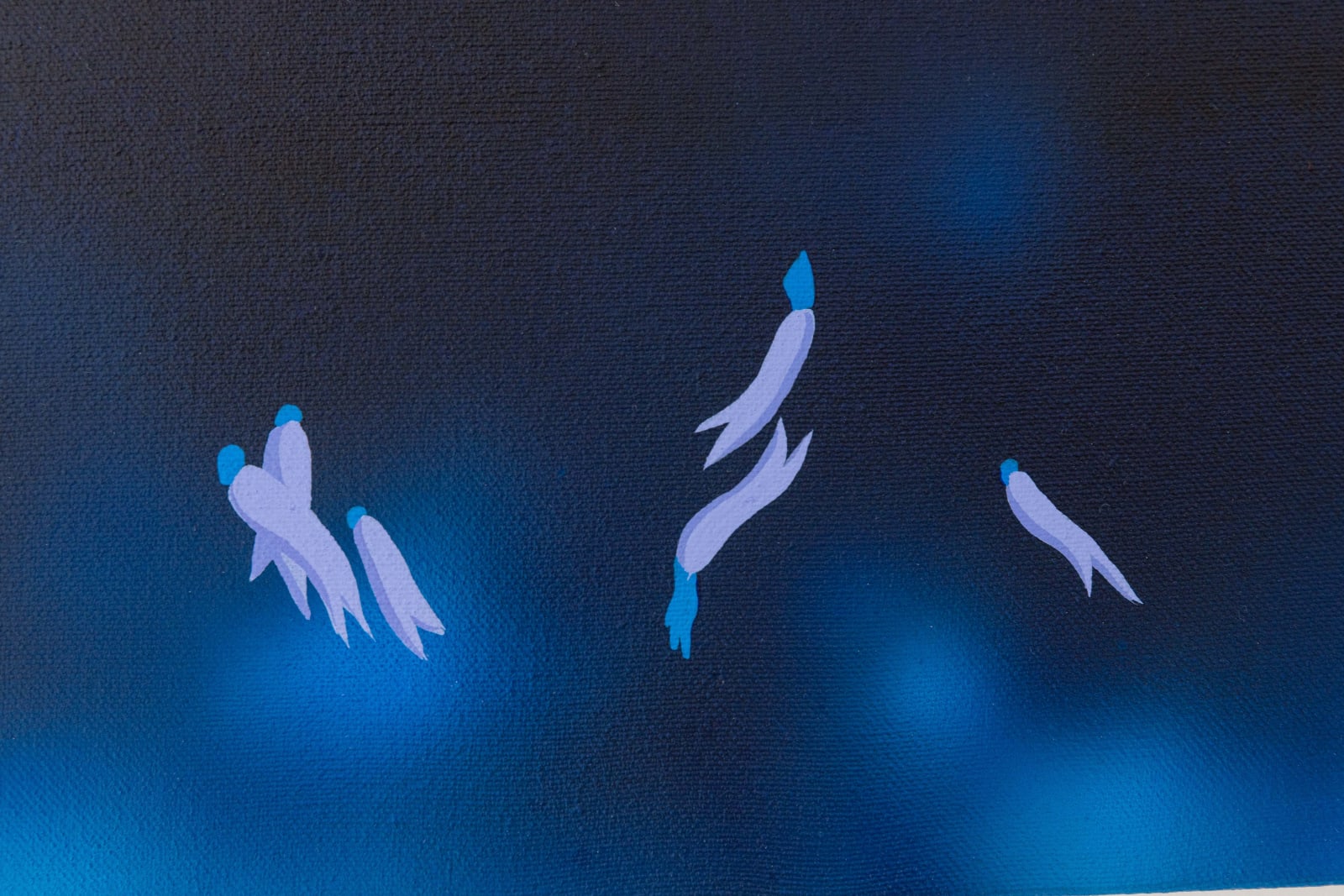 Natacha Donzé, Blissful blue (persuasive), 2021