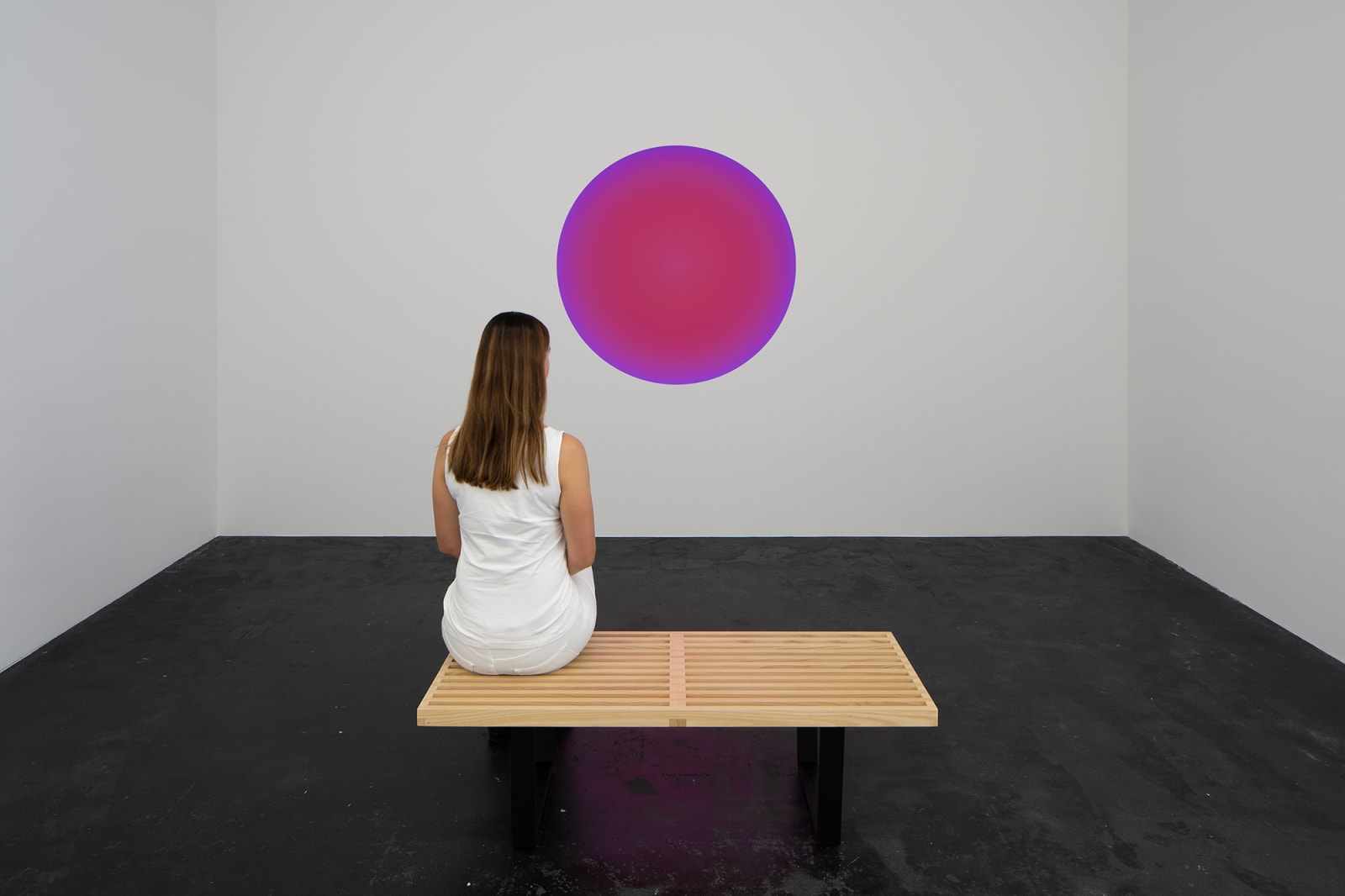 James Turrell, Ahku (The Circular Glass Series), 2020