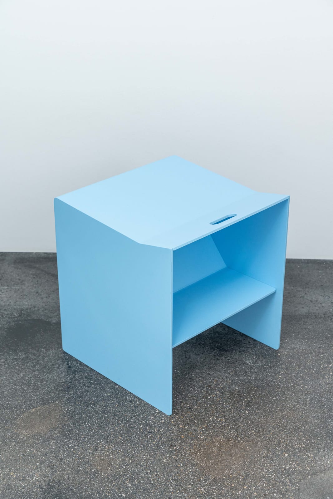 Sébastien de Ganay, Carton Library Stool Blue, 2016