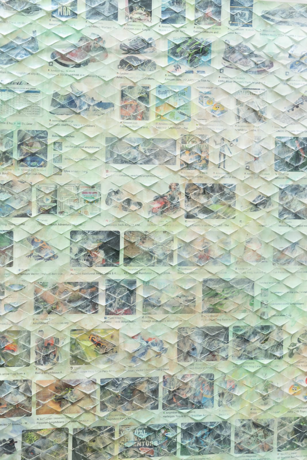 Pamela Rosenkranz, Healer Scrolls (Golden Ponds), 2023