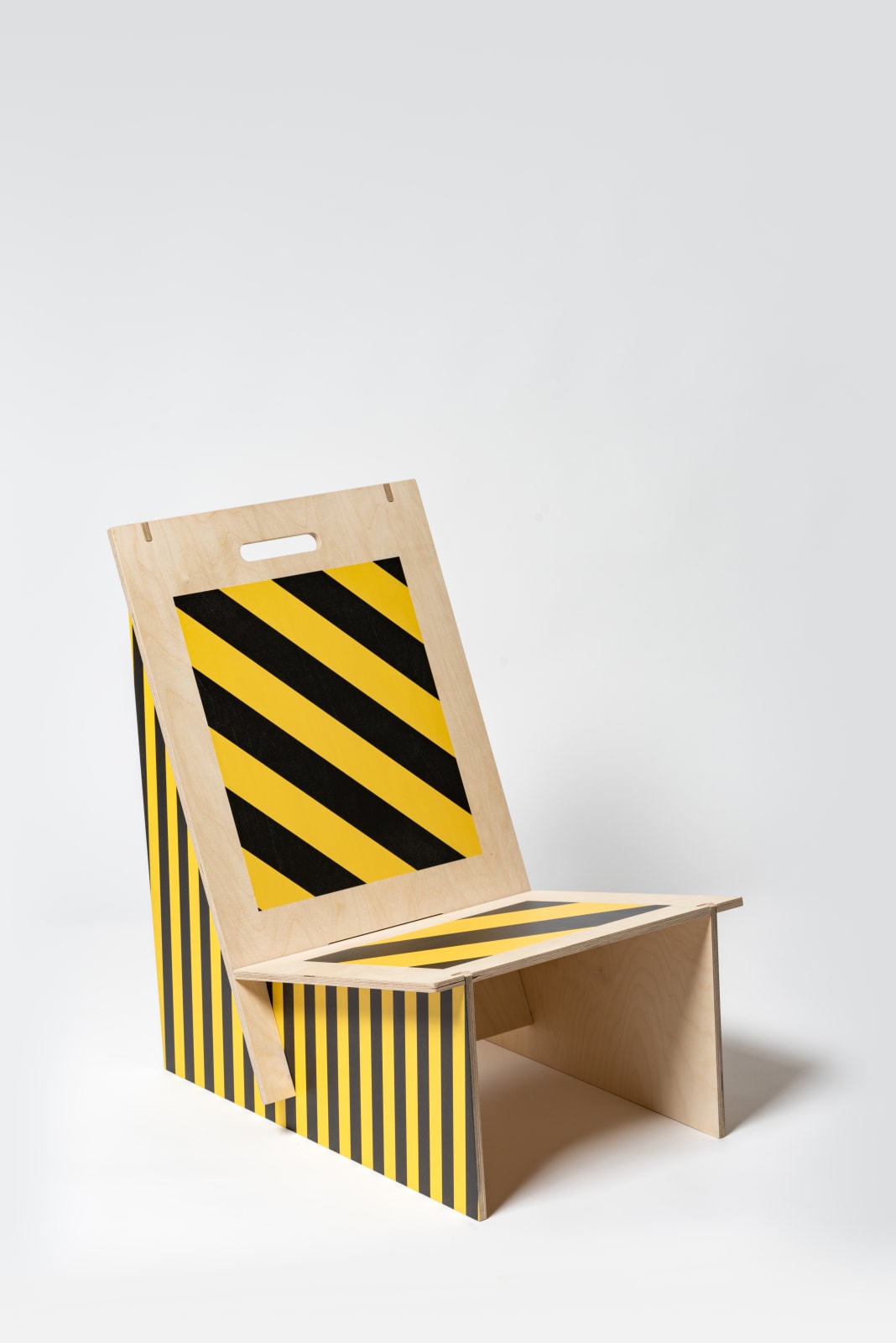 Sébastien de Ganay, Warning Stripes Chair 3, 2020