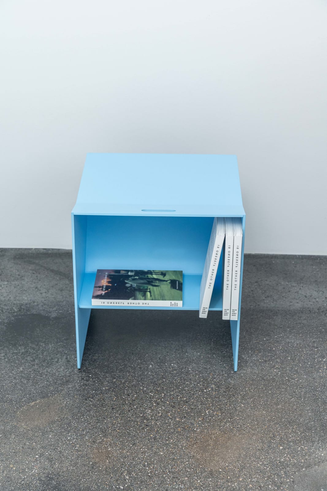 Sébastien de Ganay, Carton Library Stool Blue, 2016