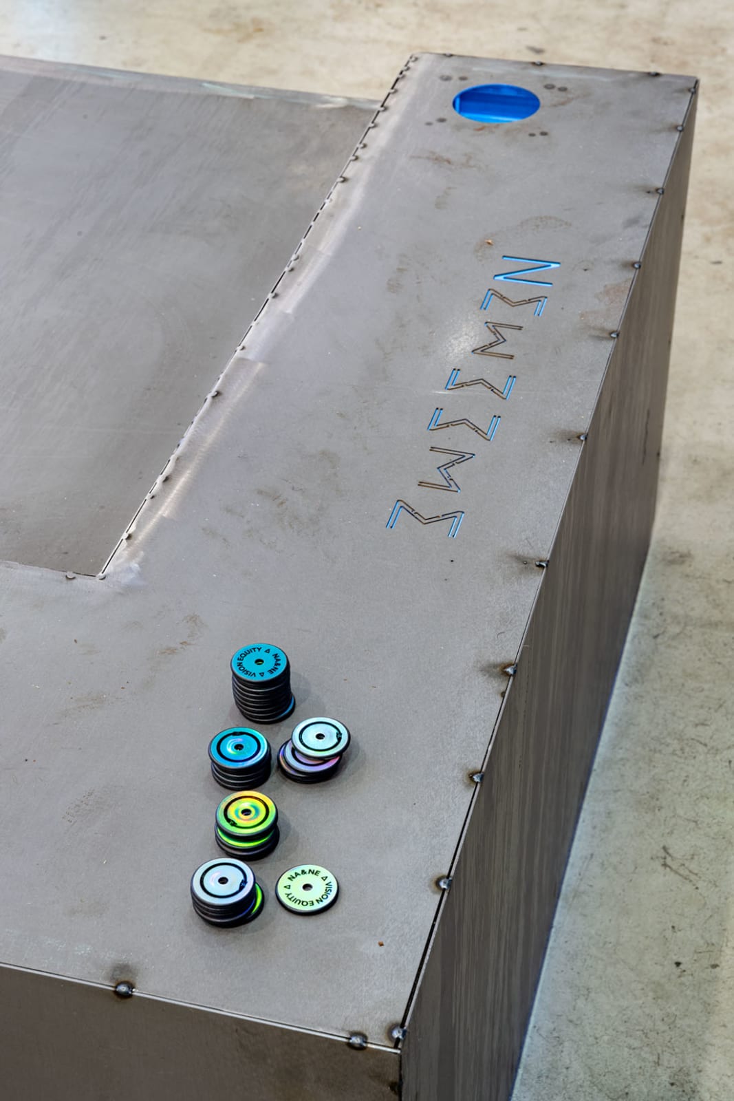 Niko Abramidis &NE, Cryptic Machinist Operating Chair, 2021