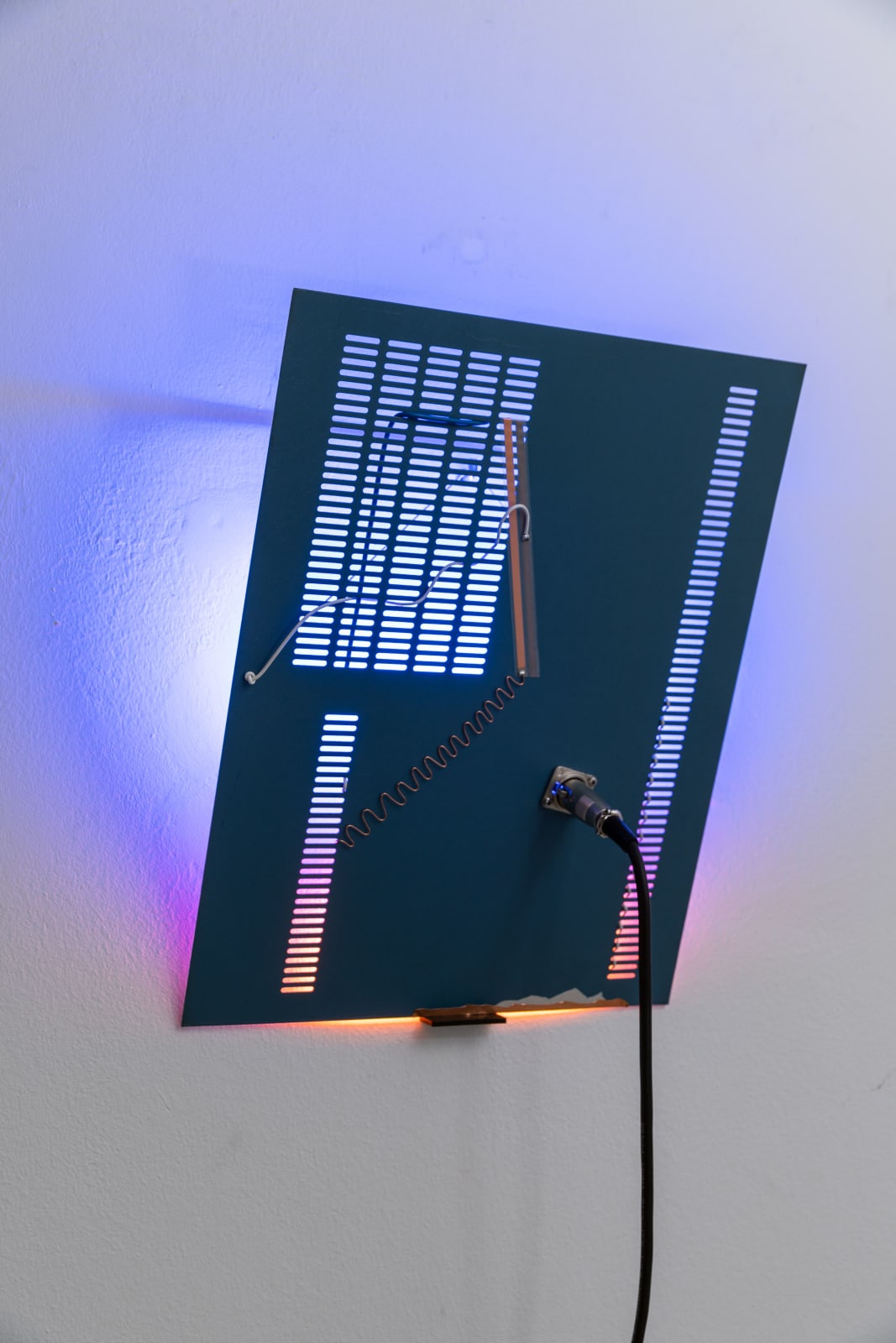 Haroon Mirza, 07:31 (Matter & Stuff), 2021