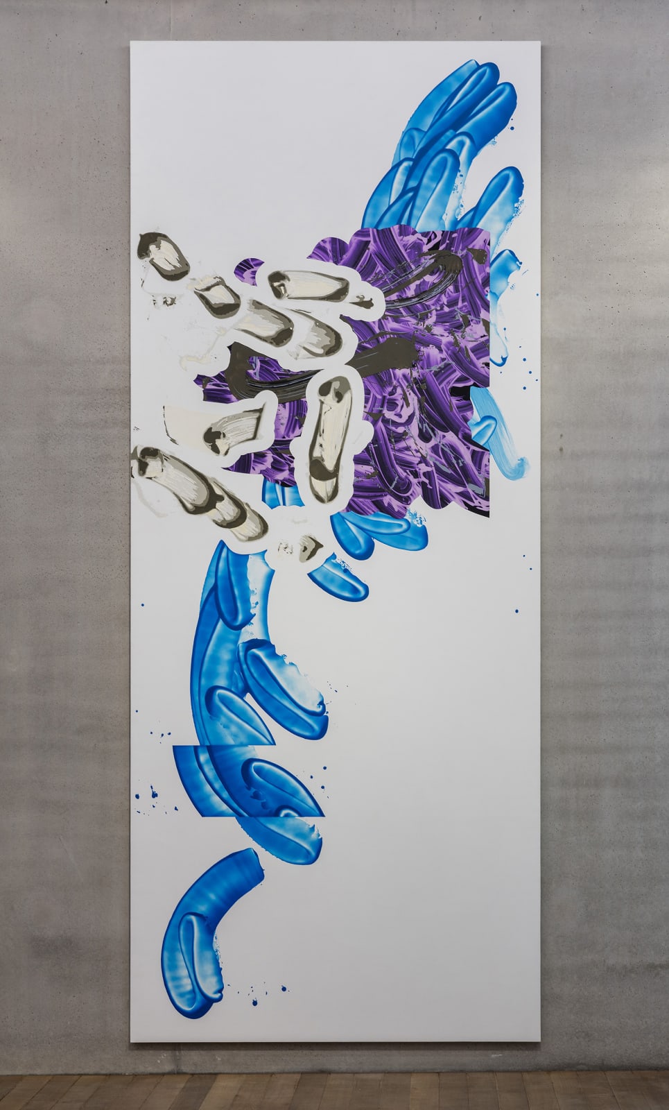 David Reed, #661 (Vice and Reflection), 2003-2013/ 2016