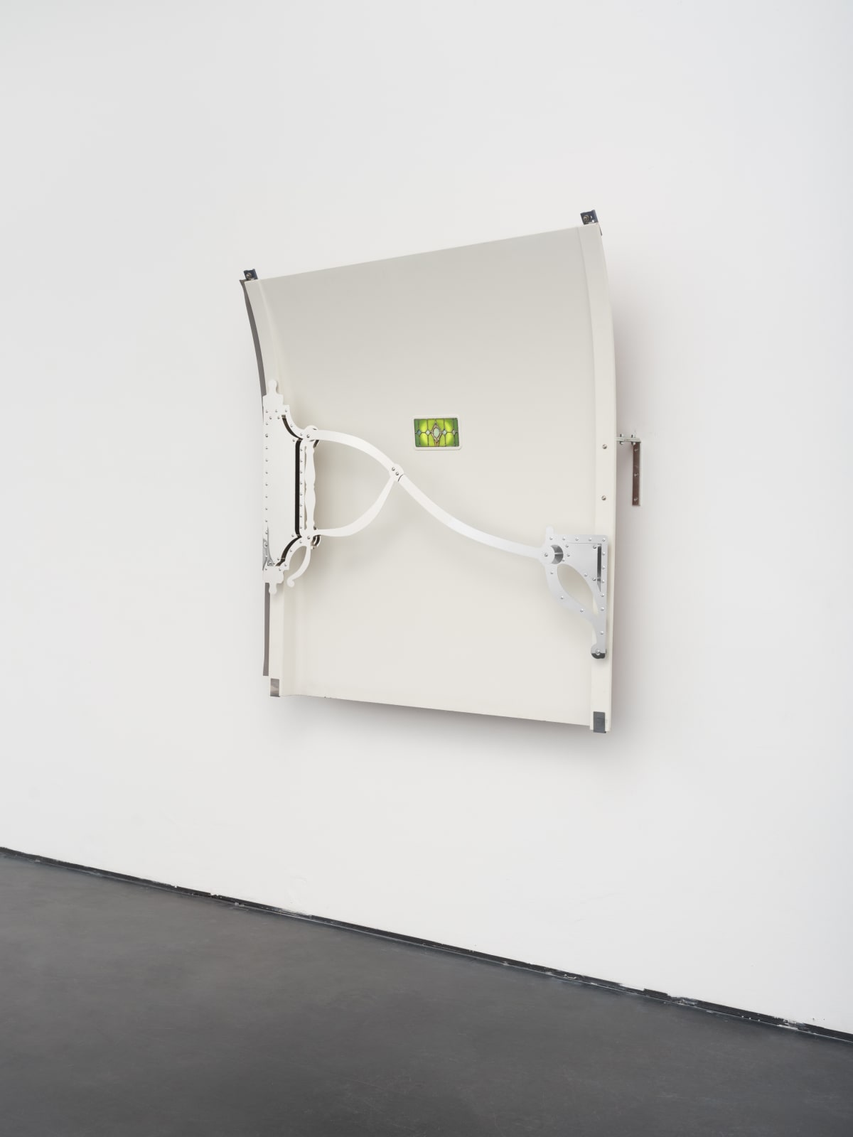 Ju Young Kim, A green door at the butterfly house, 2024