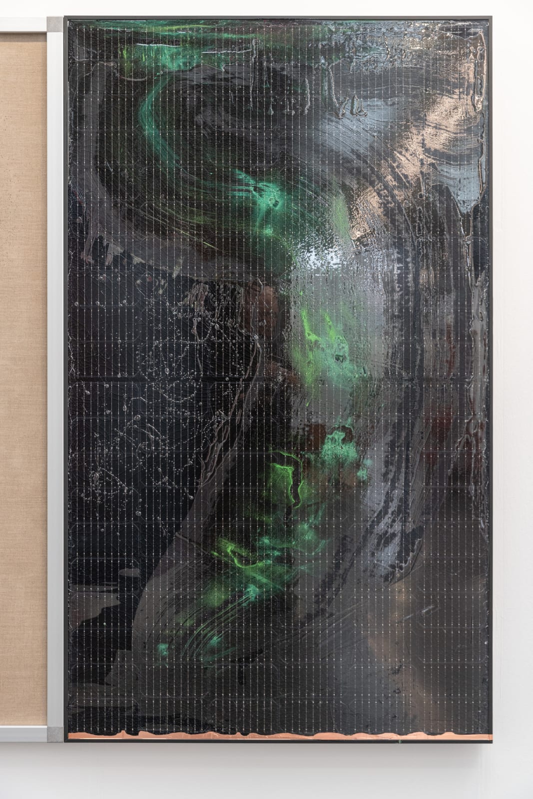 Haroon Mirza, After Lofoten (Solar Powered LED Circuit Composition 47), 2022