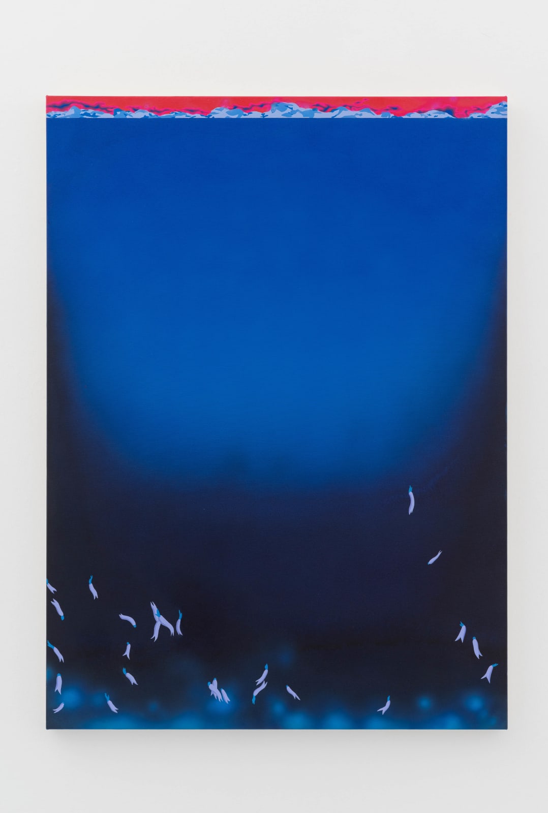 Natacha Donzé, Blissful blue (persuasive), 2021