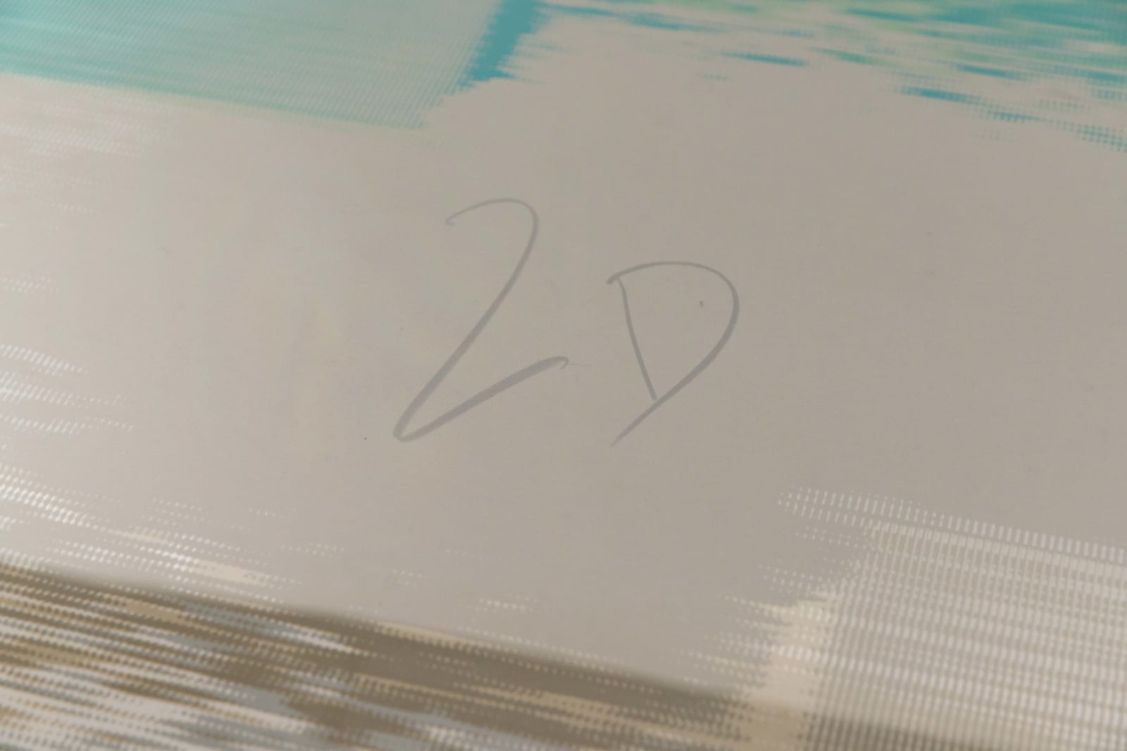 Keith Sonnier, Video Still Screen II, 1973