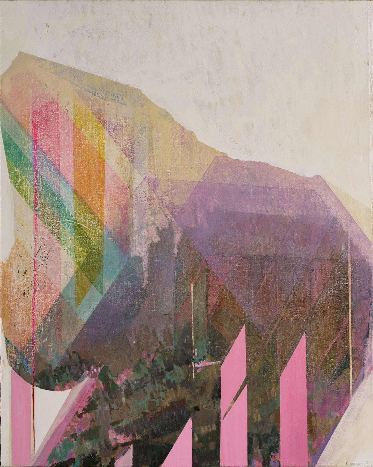 Andy Curlowe, Magna Tile Mountain, 2023