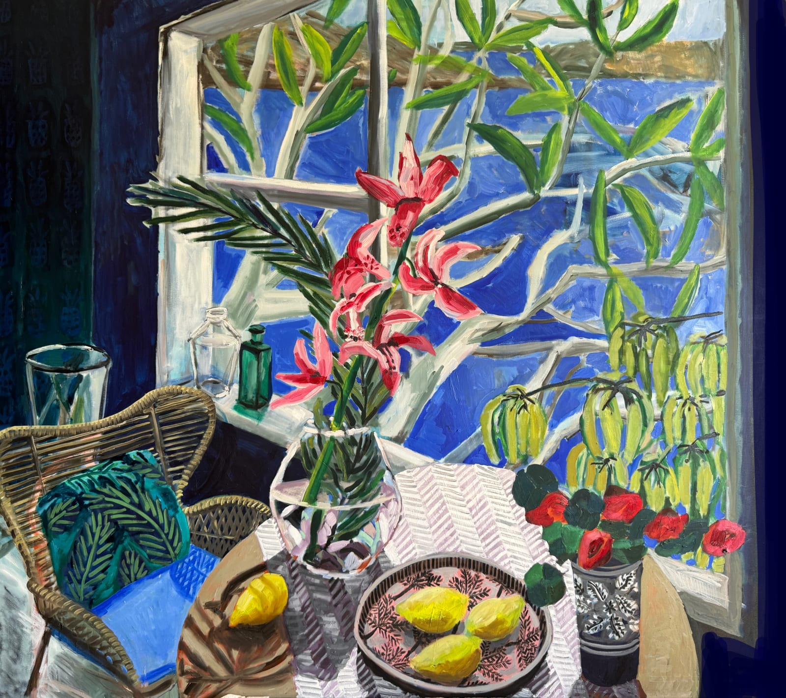 Kate Nielsen, The Sea From The Breakfast Room – Port Douglas, 2024