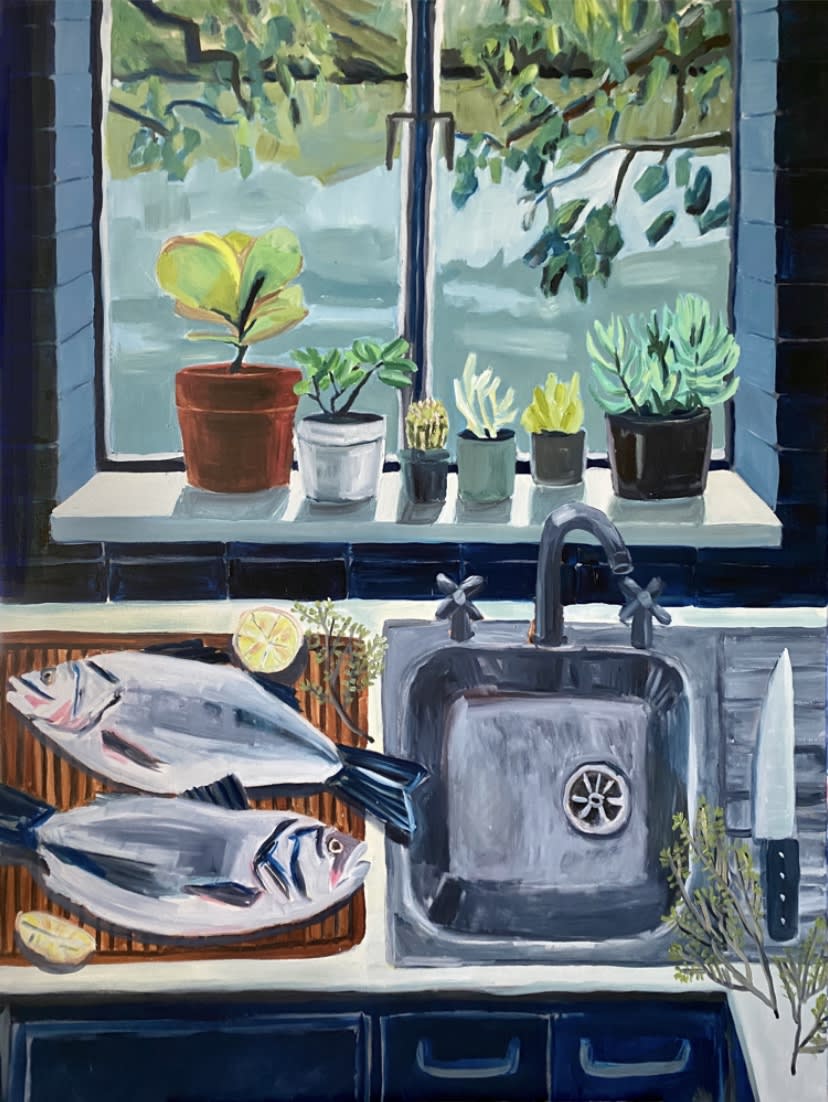 Kate Nielsen, Preparing the Fish