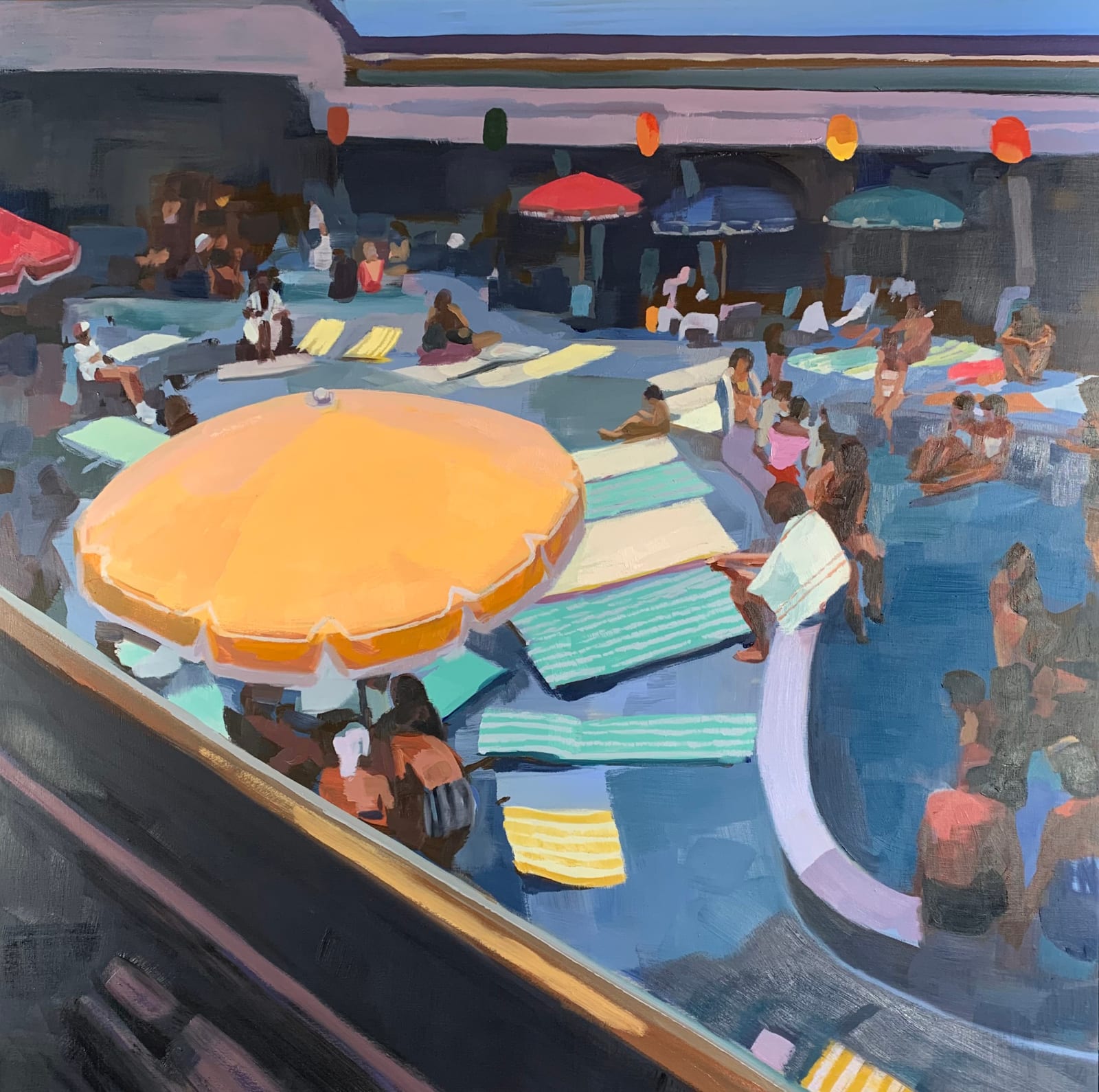 Kirsten Tradowsky, Cruising Poolside