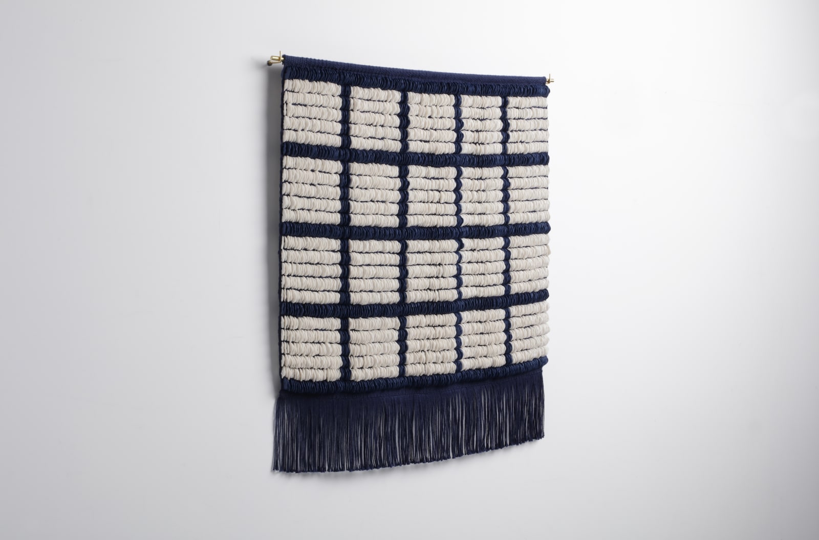 Amy Hamley, Porcelain Weaving Grid, 2025