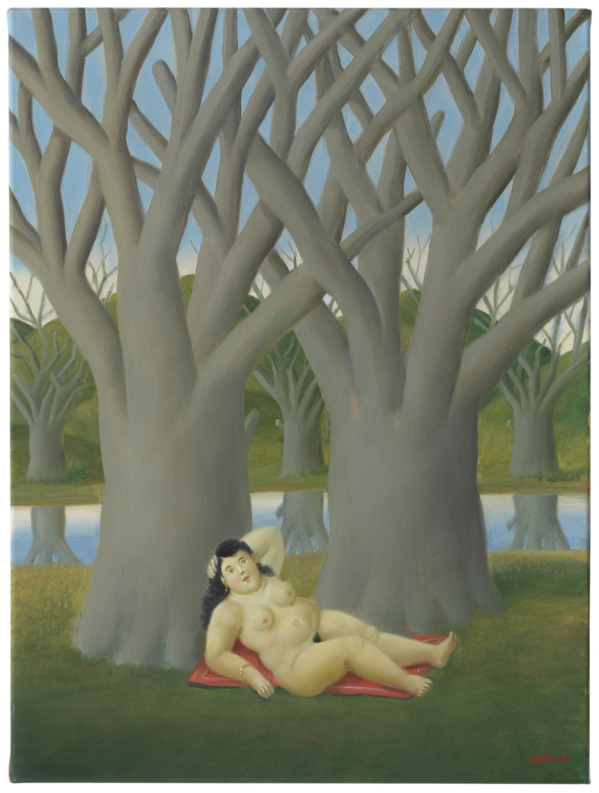 Fernando Botero, Bather, 1997