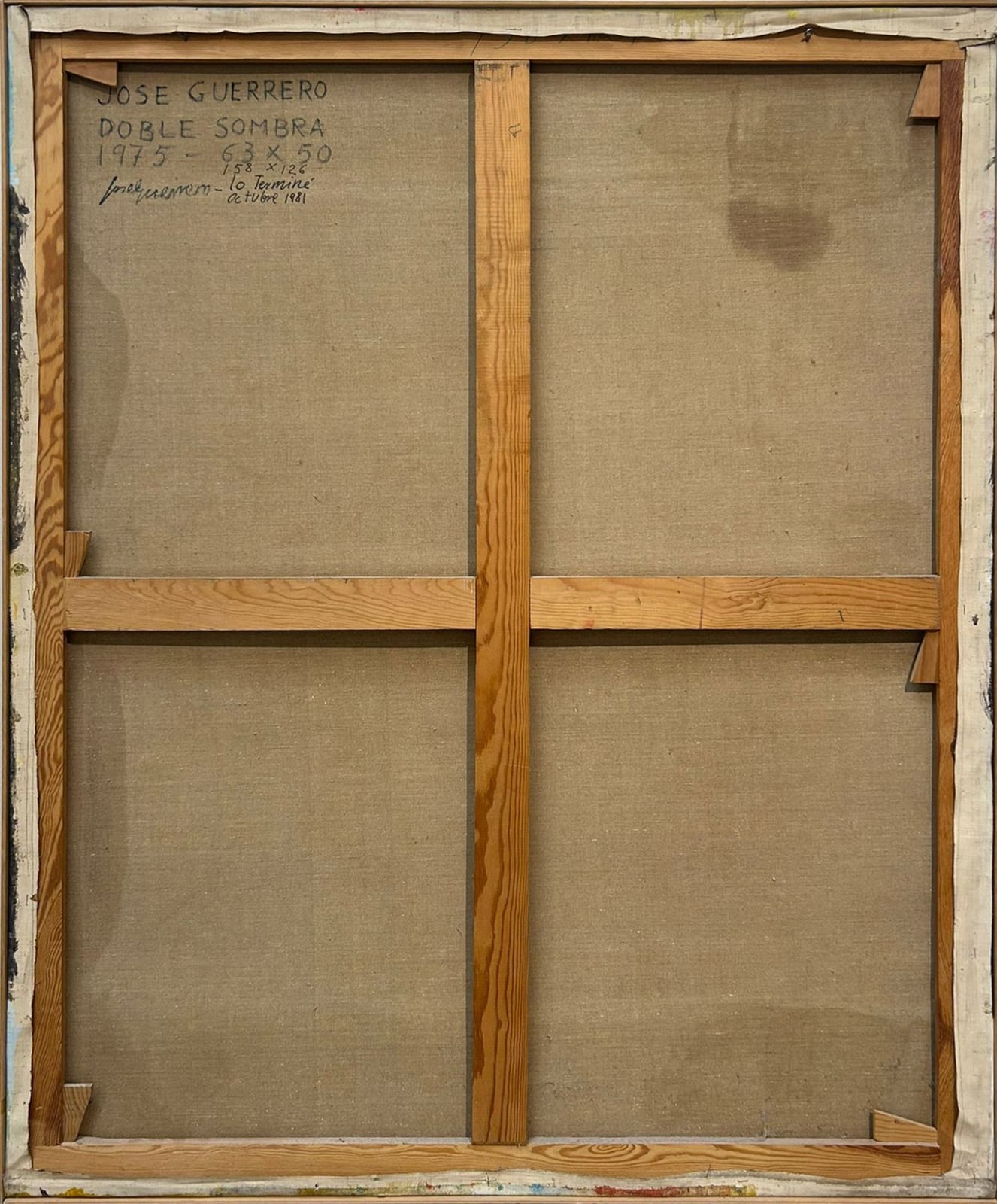 José Guerrero, Doble sombra (Double Shadow), 1975 - 1981