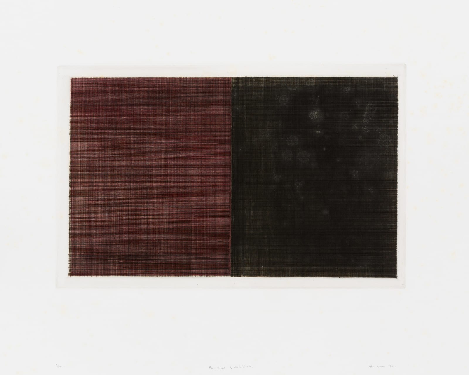 Alan Green, Four to One (Set of 9), 1976