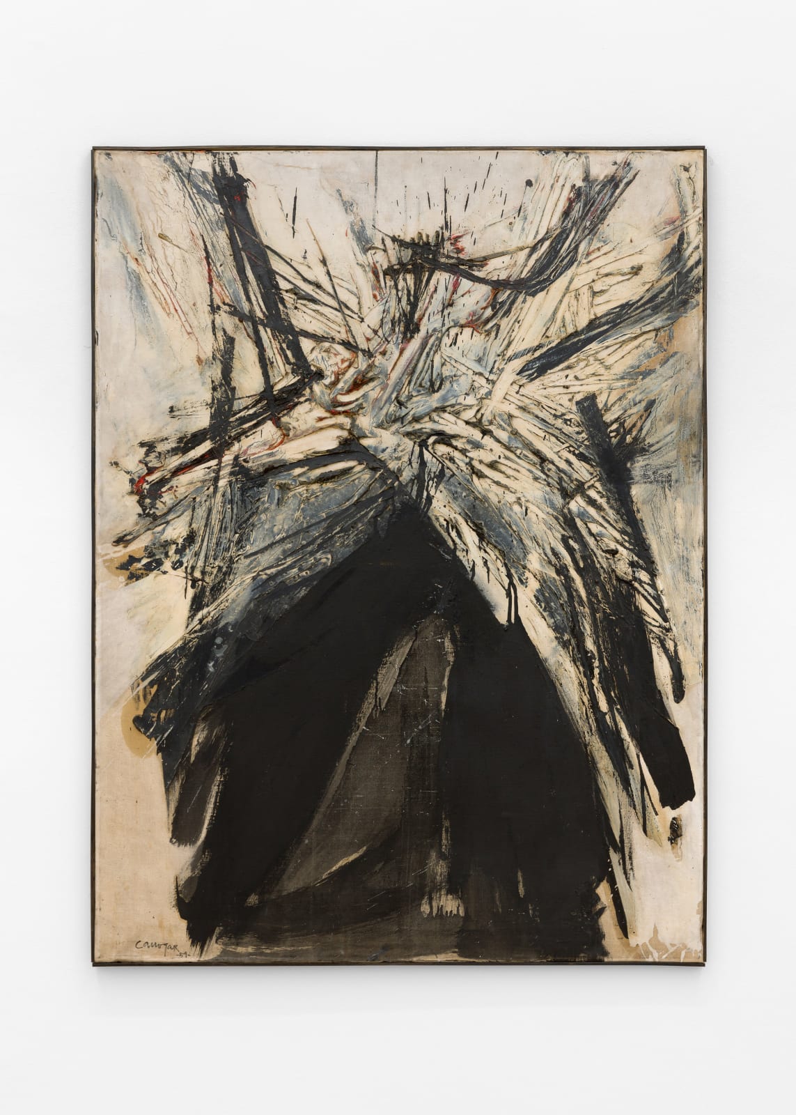 Rafael Canogar, Jaque, 1959
