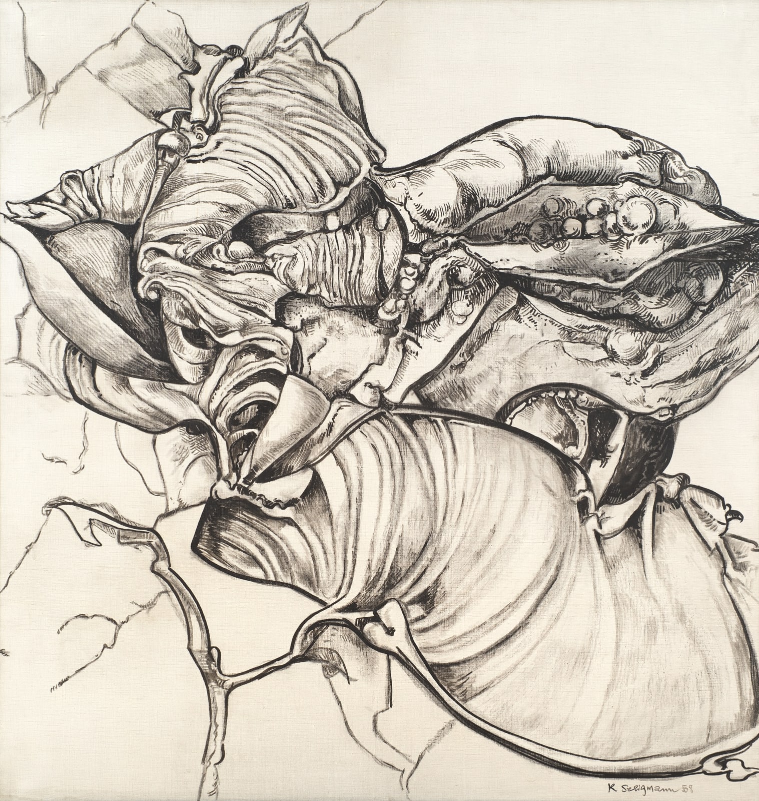 Kurt Seligmann, Metamorphosis, 1958