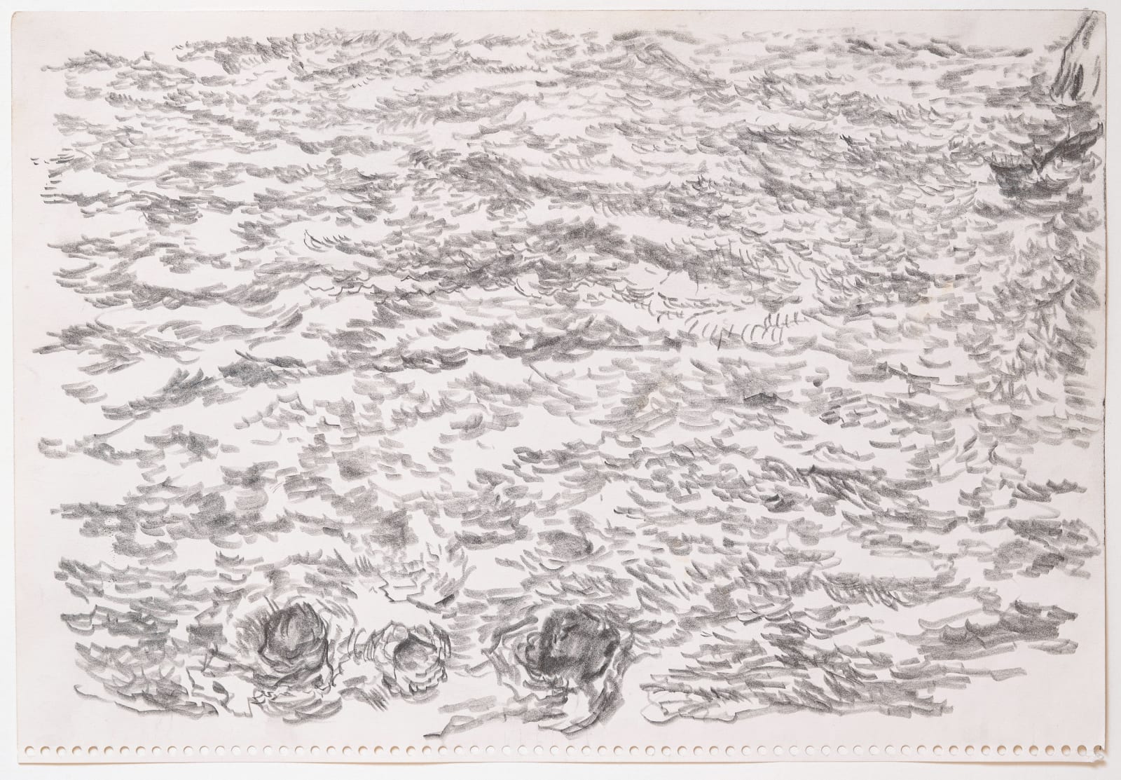 PAUL THEK, Untitled (Sea), October 1970