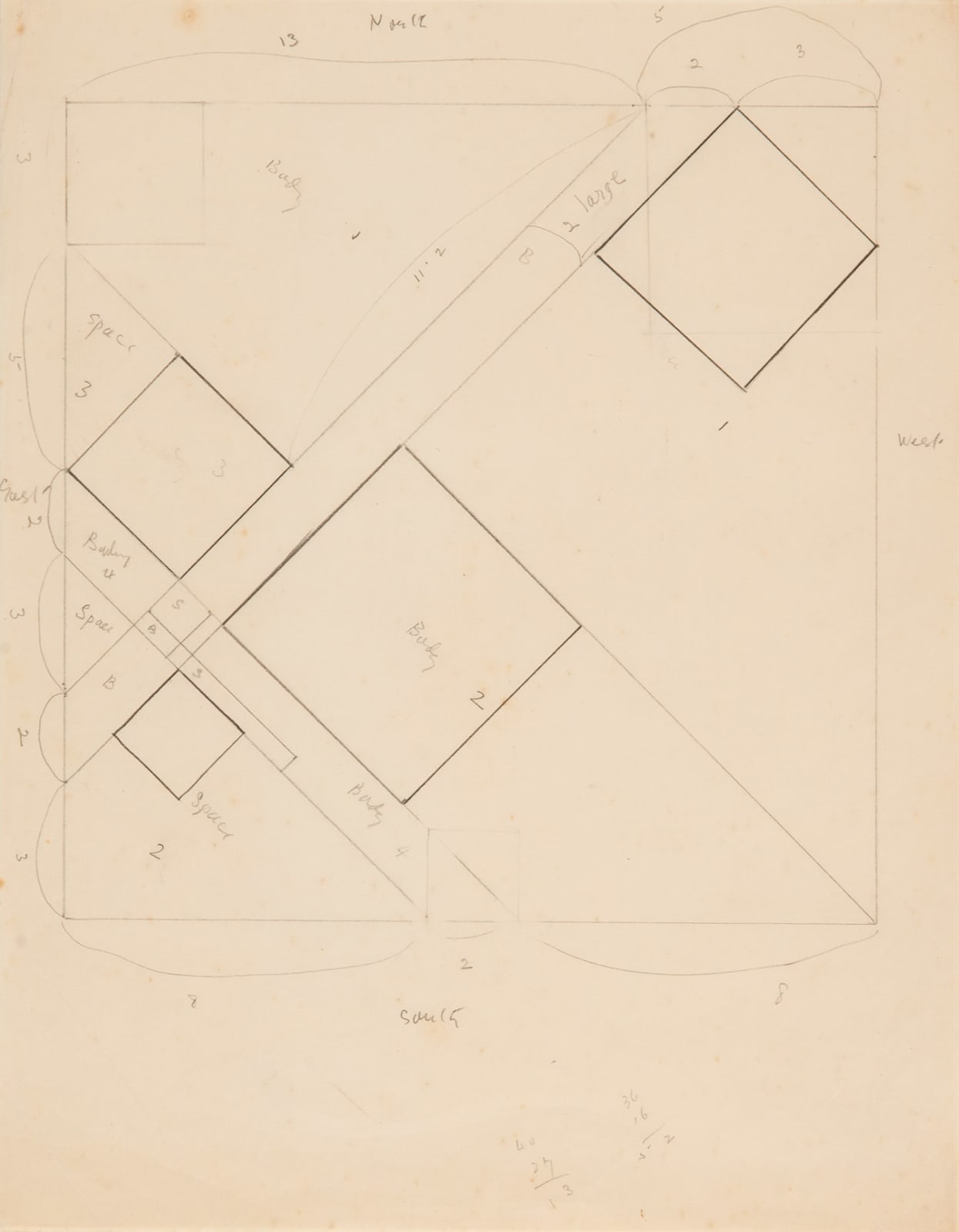 MARLOW MOSS, Untitled, c. 1957