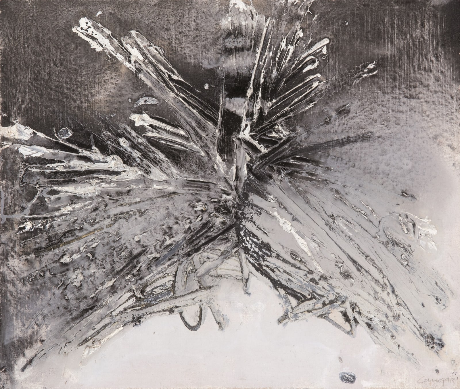 Rafael Canogar, Pintura, 1959