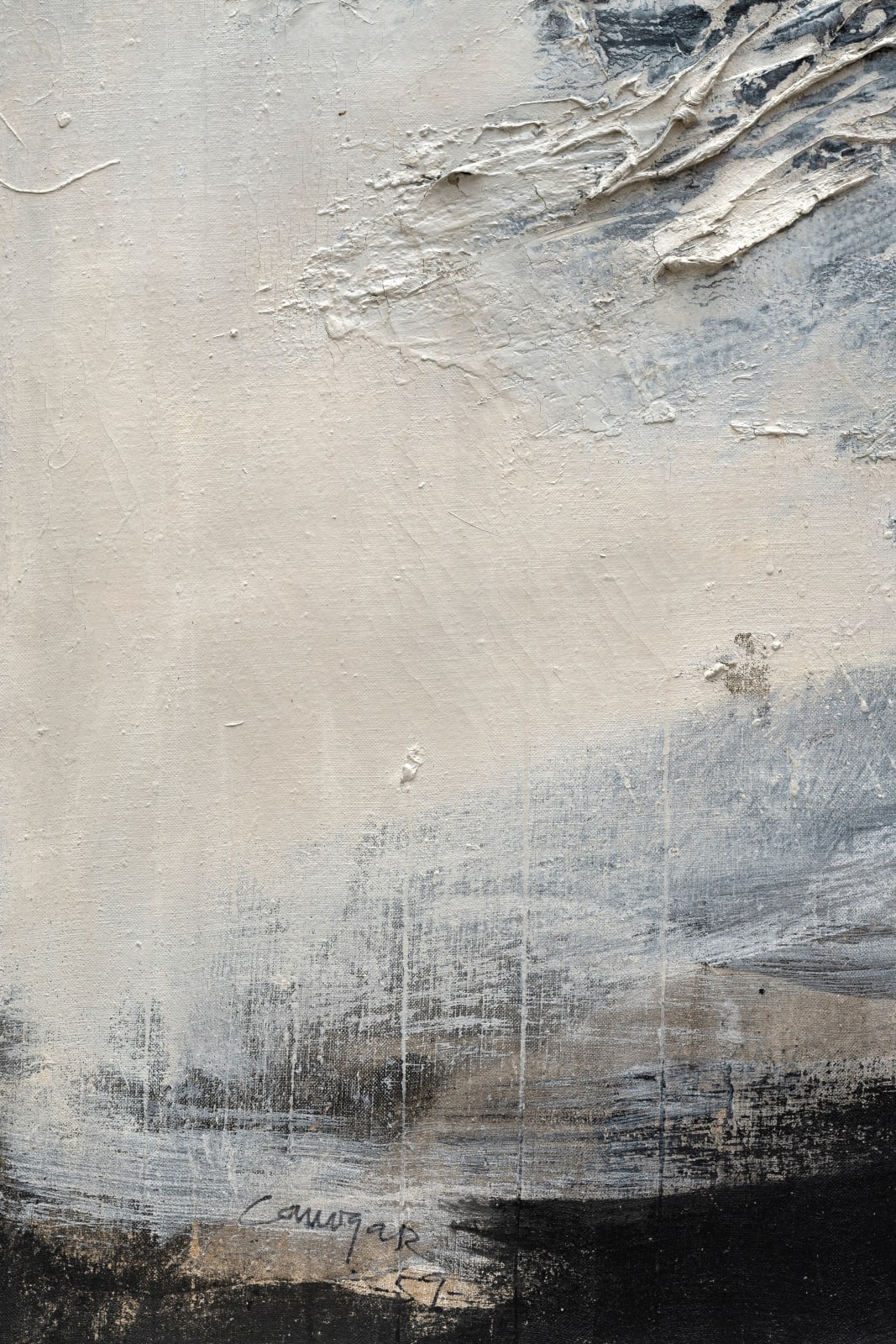 Rafael Canogar, Pintura no. 28, 1959