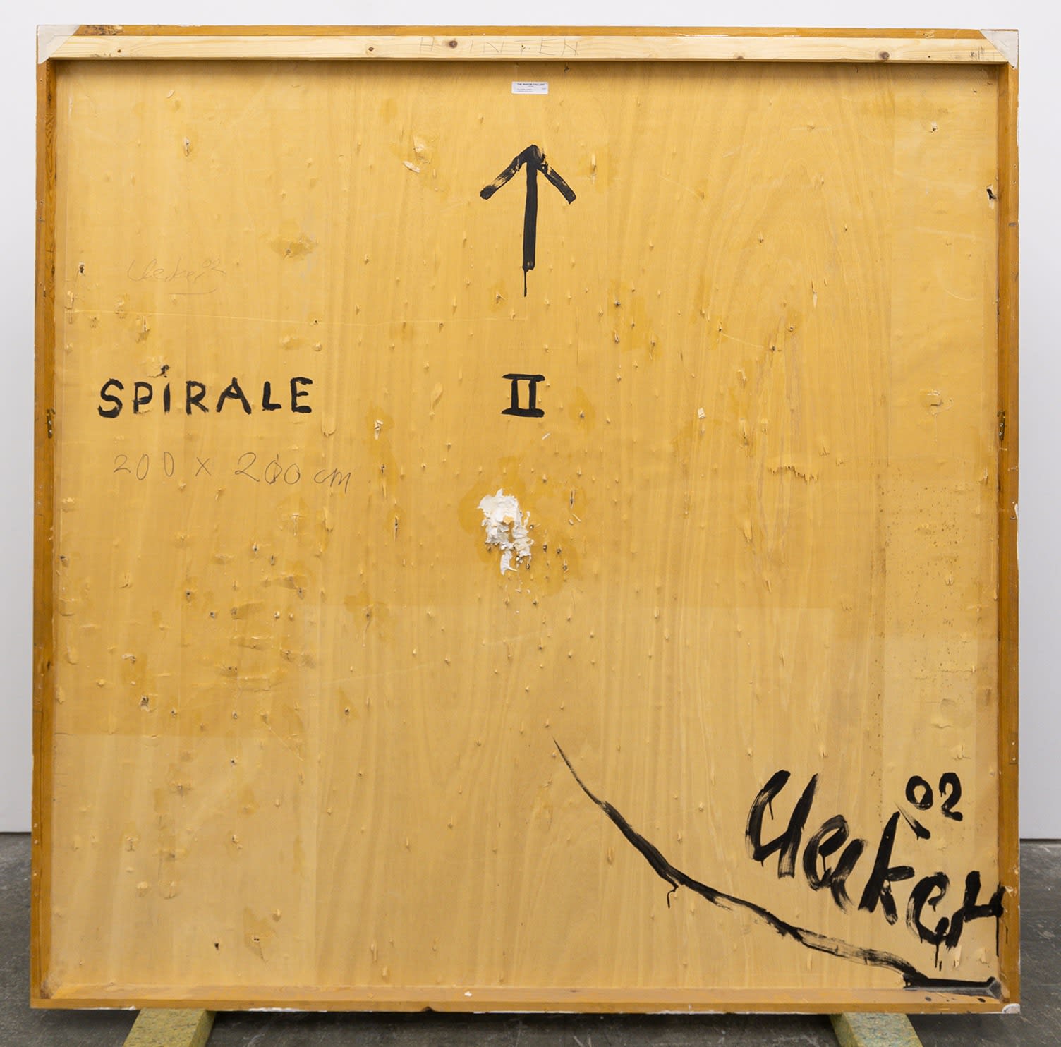 Günther Uecker, Spirale II, 2002
