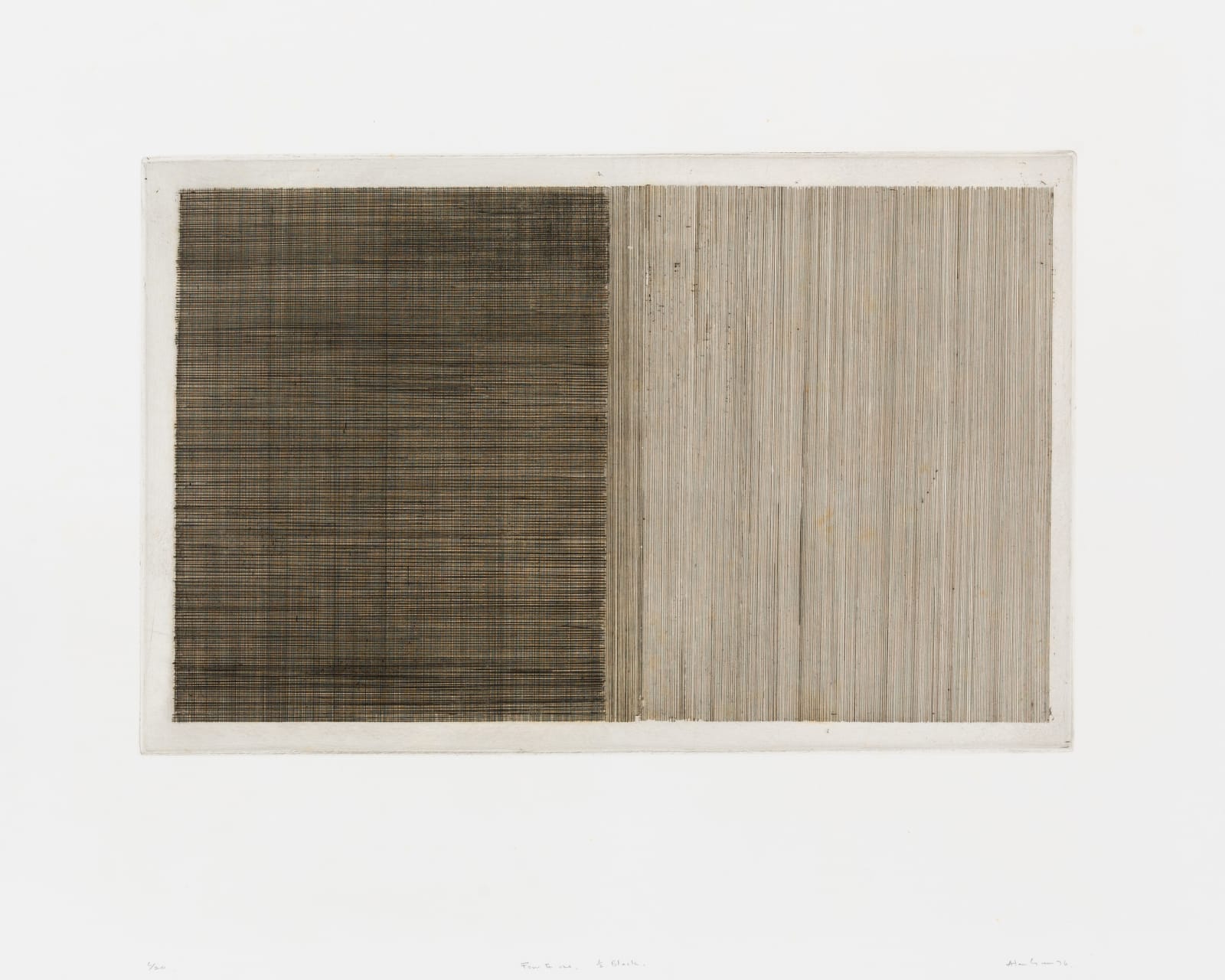 Alan Green, Four to One (Set of 9), 1976