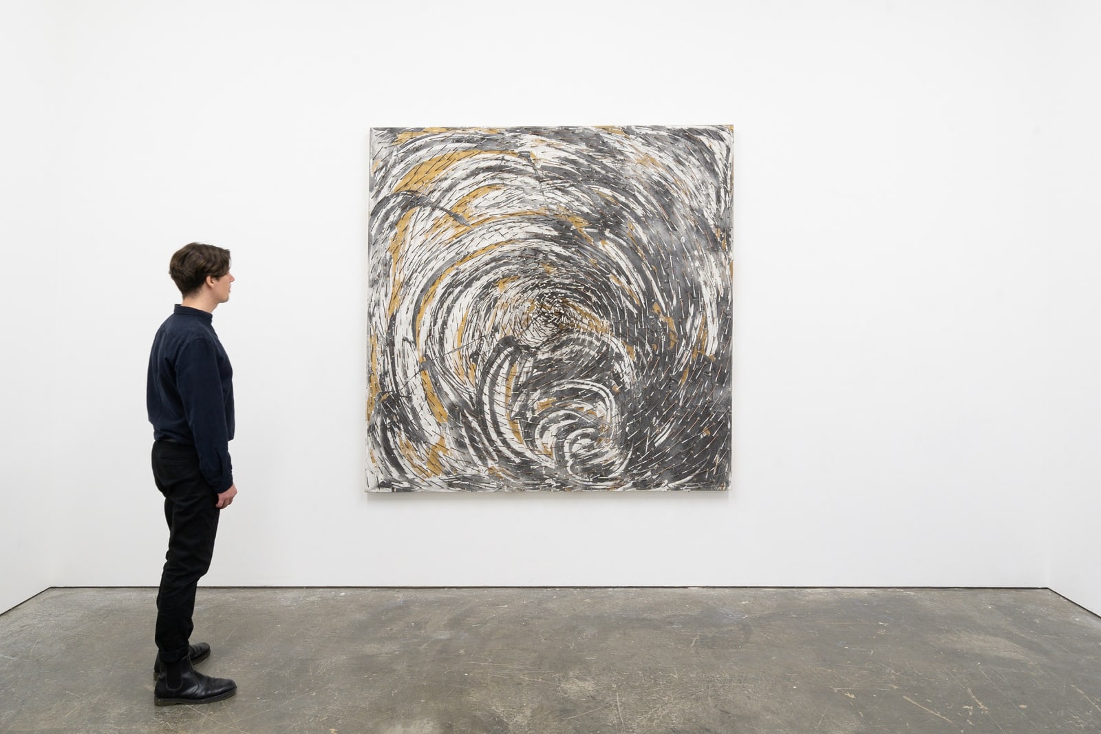 Günther Uecker, Spirale II, 2002