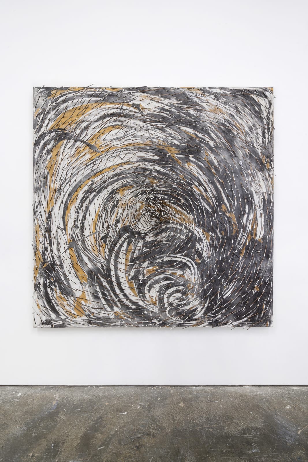 Günther Uecker, Spirale II, 2002