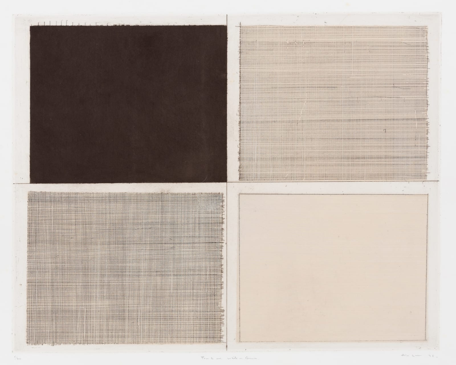 Alan Green, Four to One (Set of 9), 1976