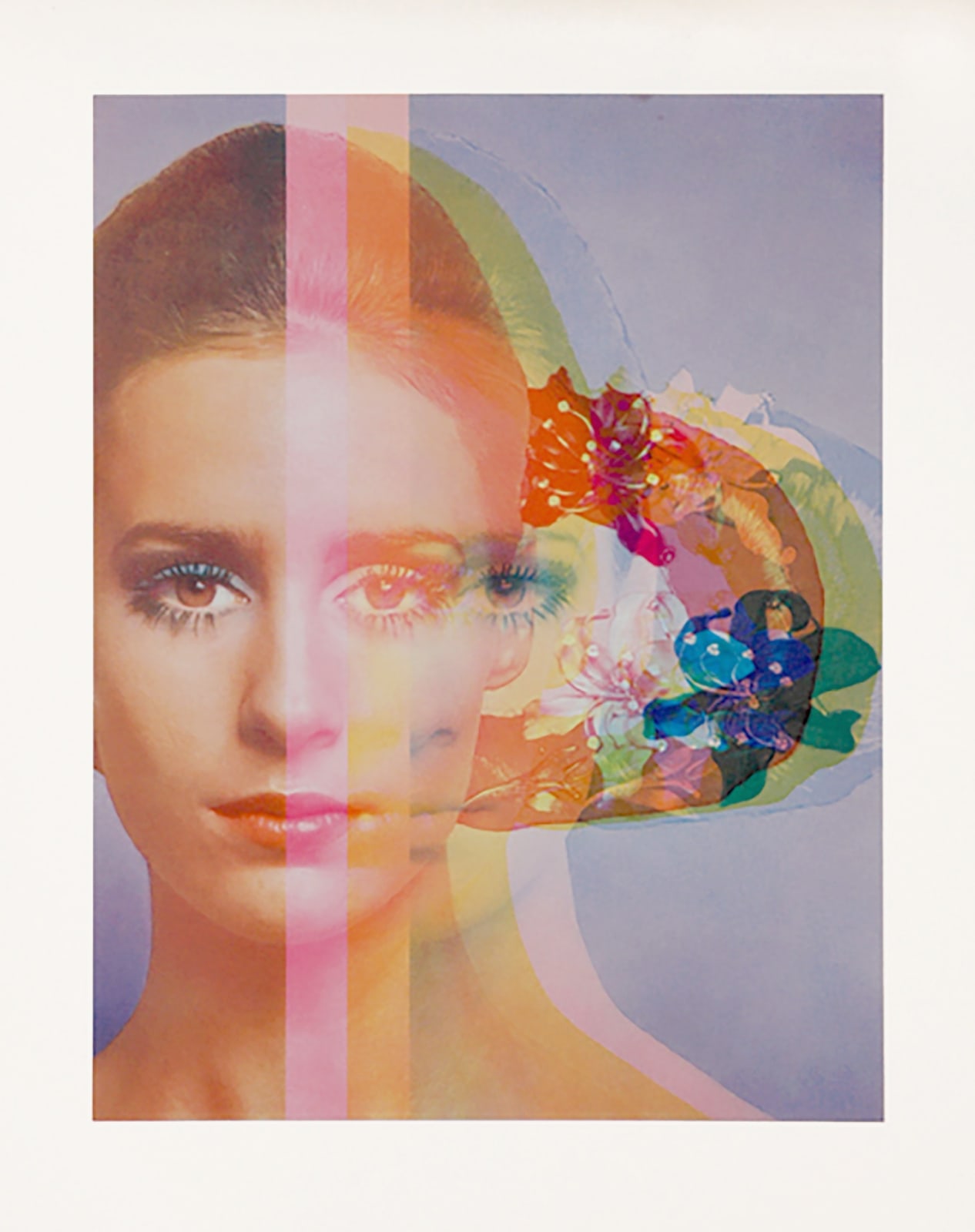 BILLY APPLE, Wild Flower Face, 16 February 1968