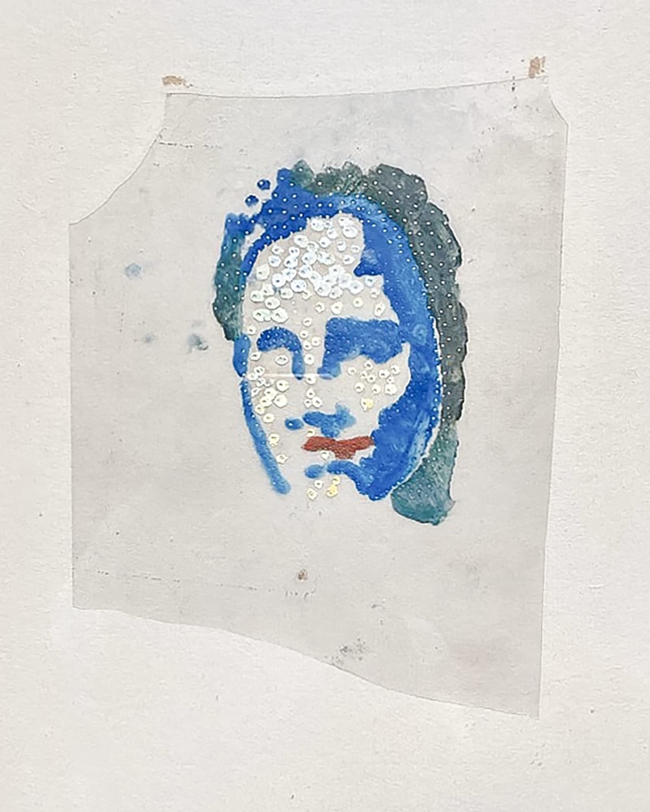 SALVADOR DALI, Untitled (Portrait of Gala)