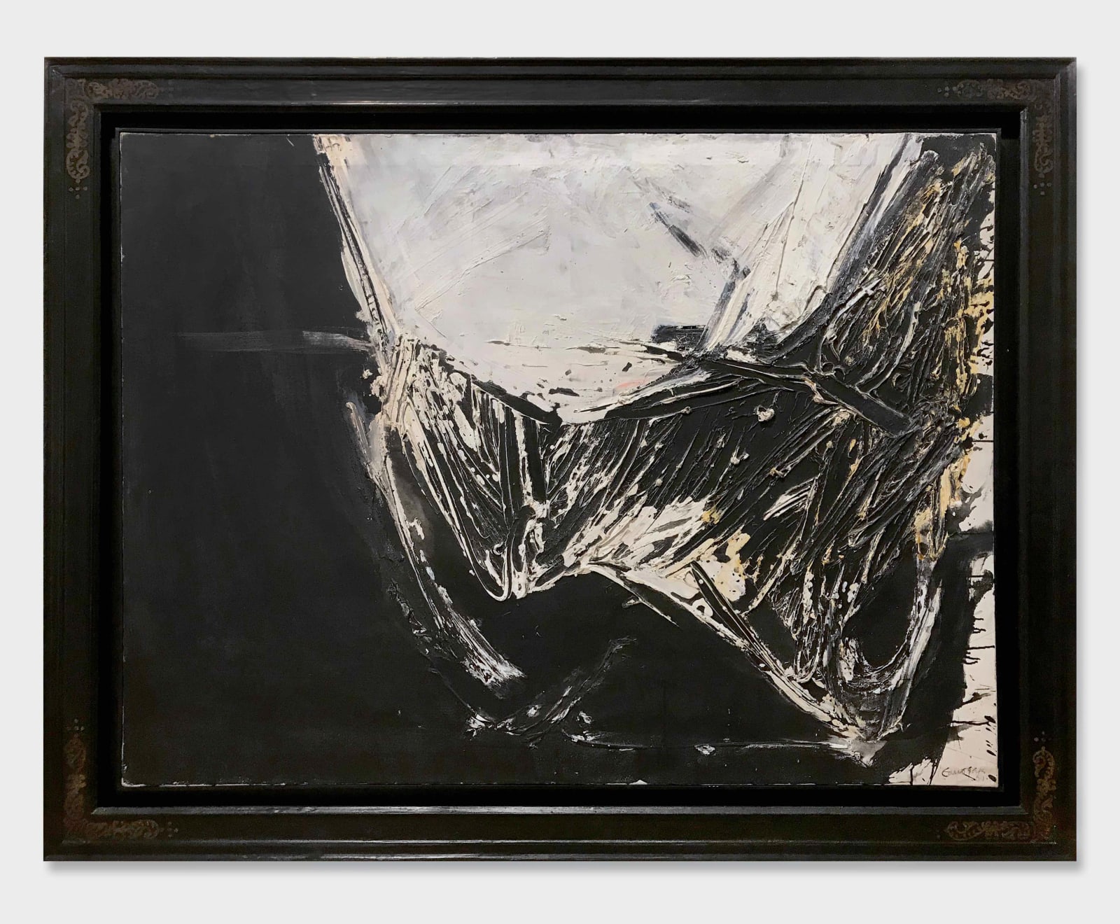 Rafael Canogar, Serie Negra no. 7, 1960