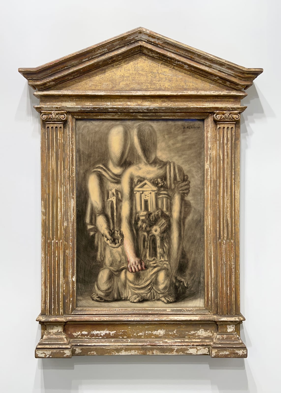 GIORGIO DE CHIRICO, Oreste e Pilade, 1928