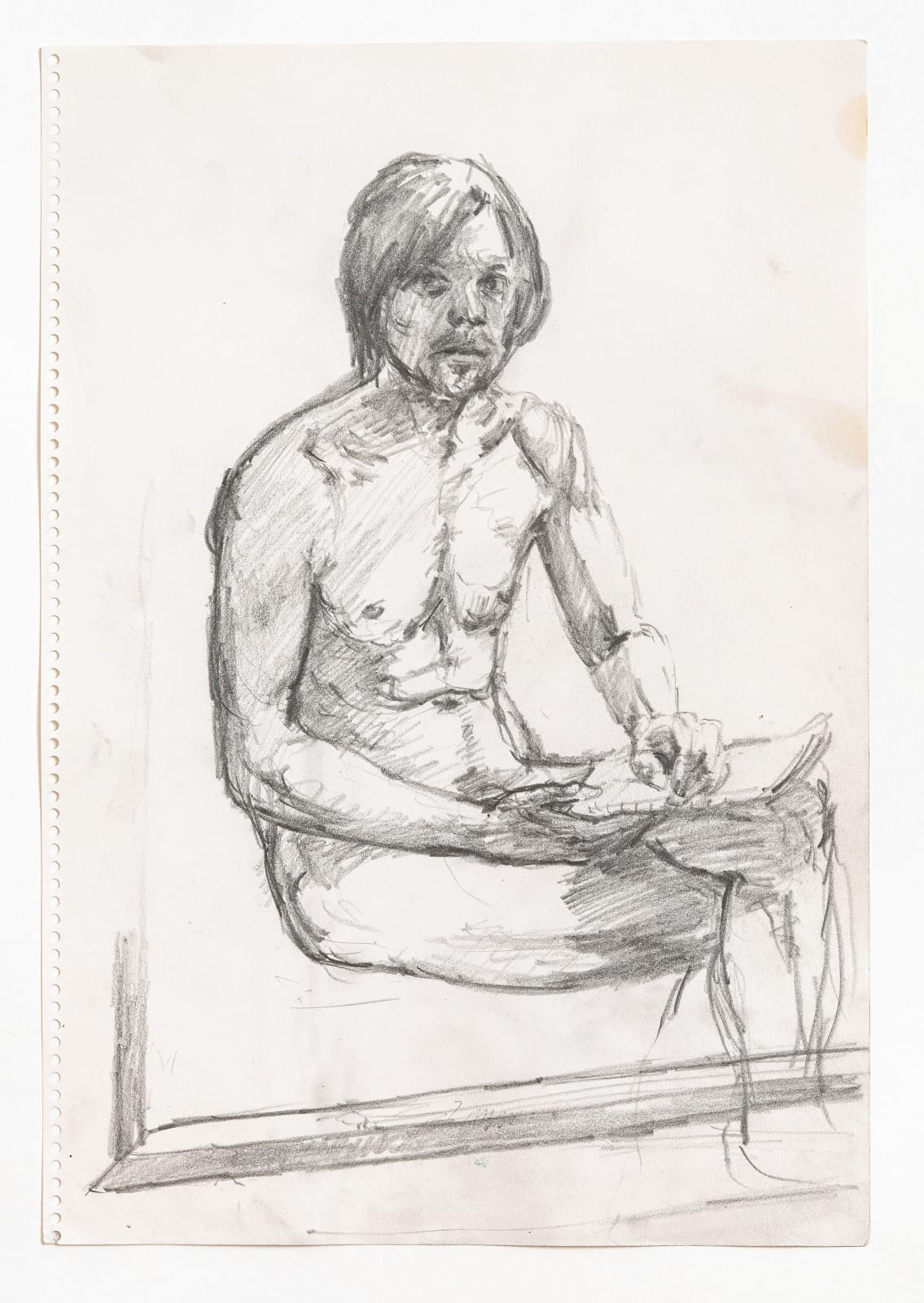 Paul Thek, Untitled (Self-Portrait), October 1970