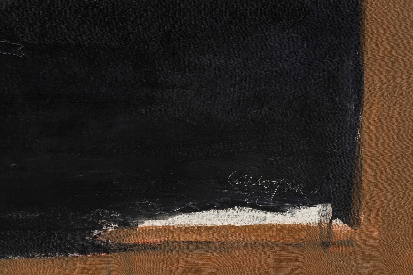 Rafael Canogar, Estandarte, 1962