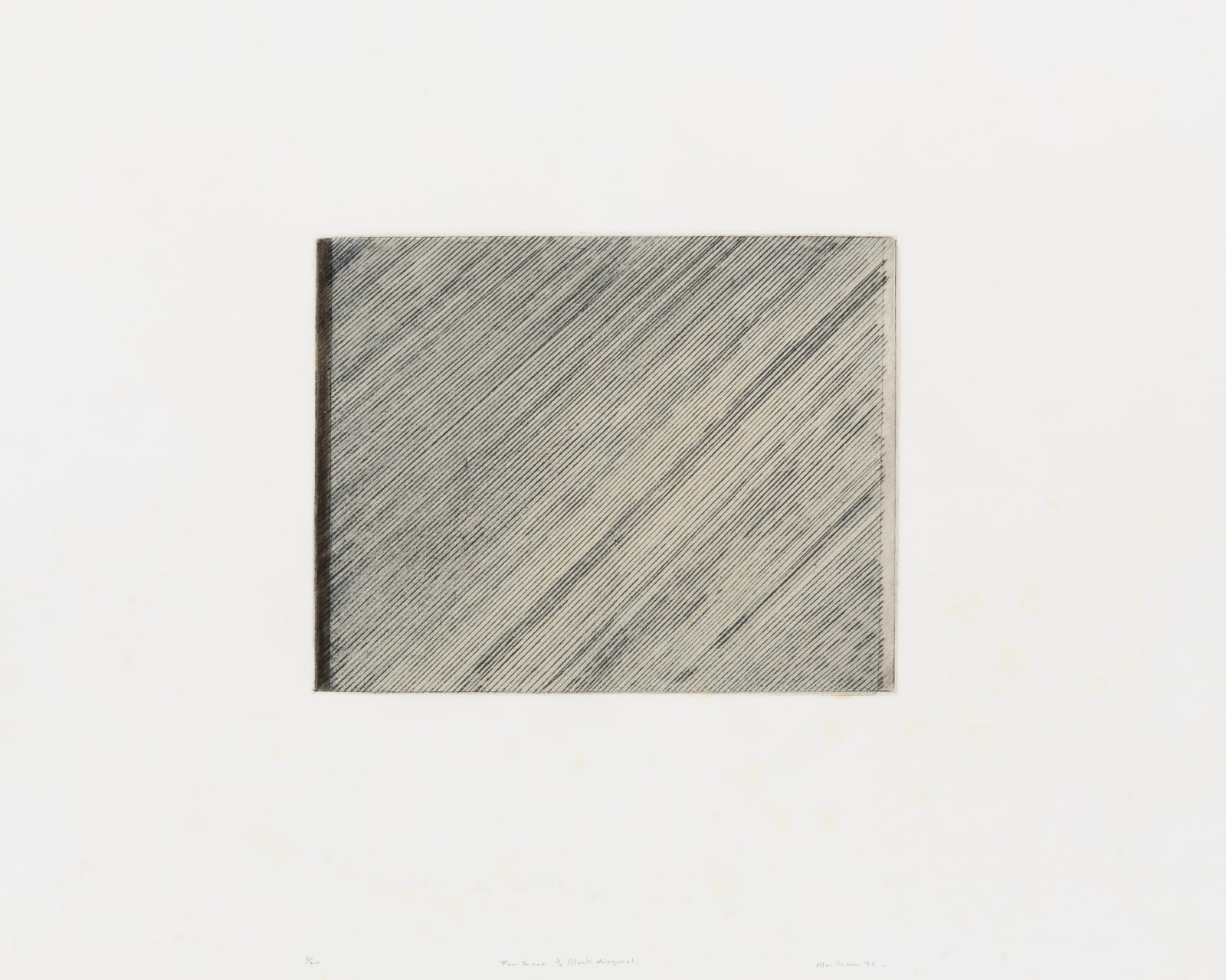 Alan Green, Four to One (Set of 9), 1976