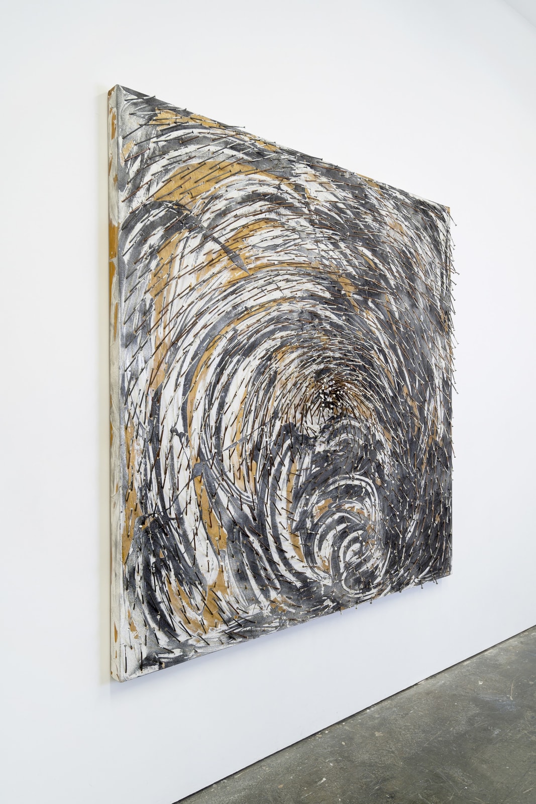 Günther Uecker, Spirale II, 2002
