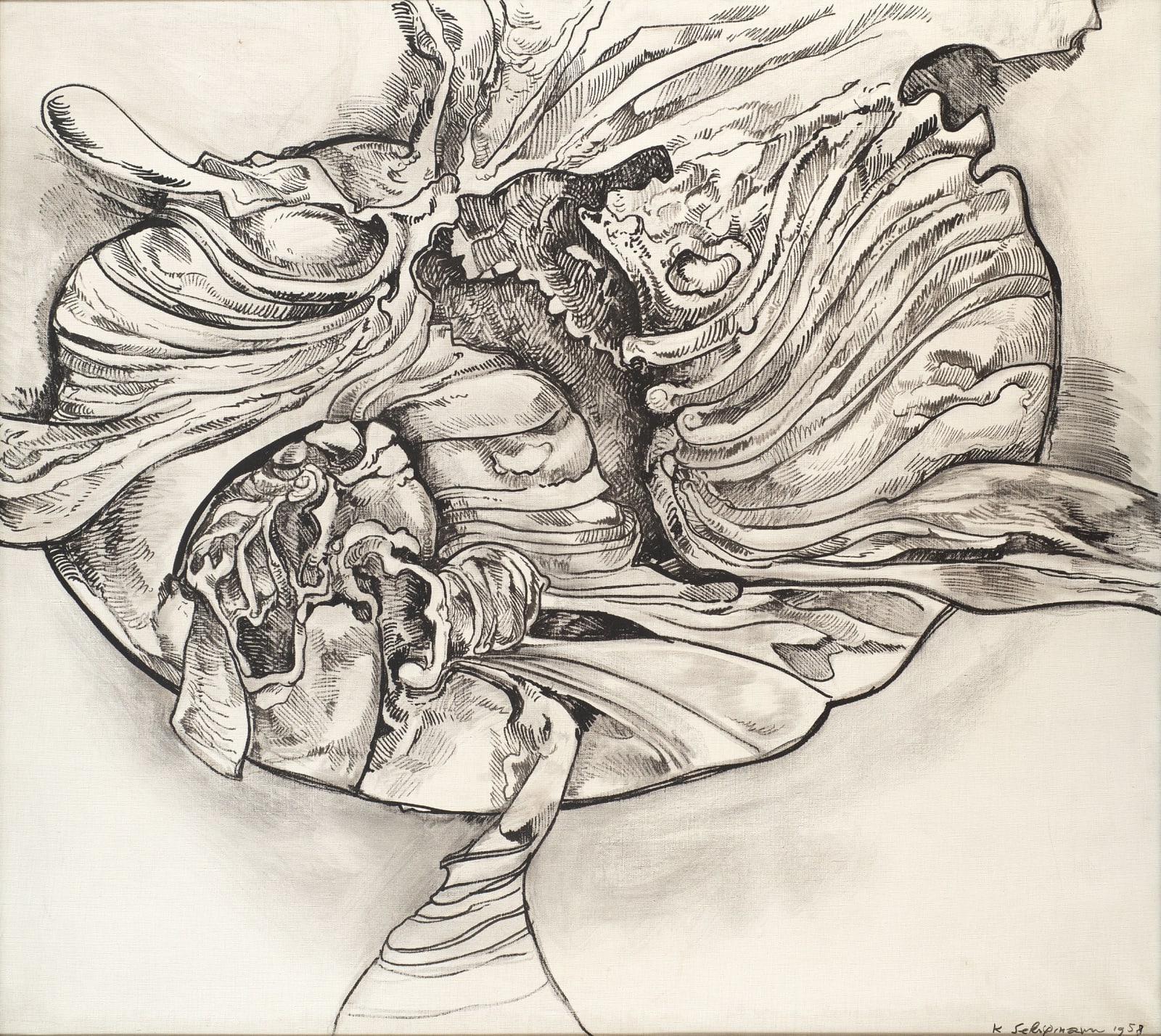 Kurt Seligmann, Metamorphosis II, 1958