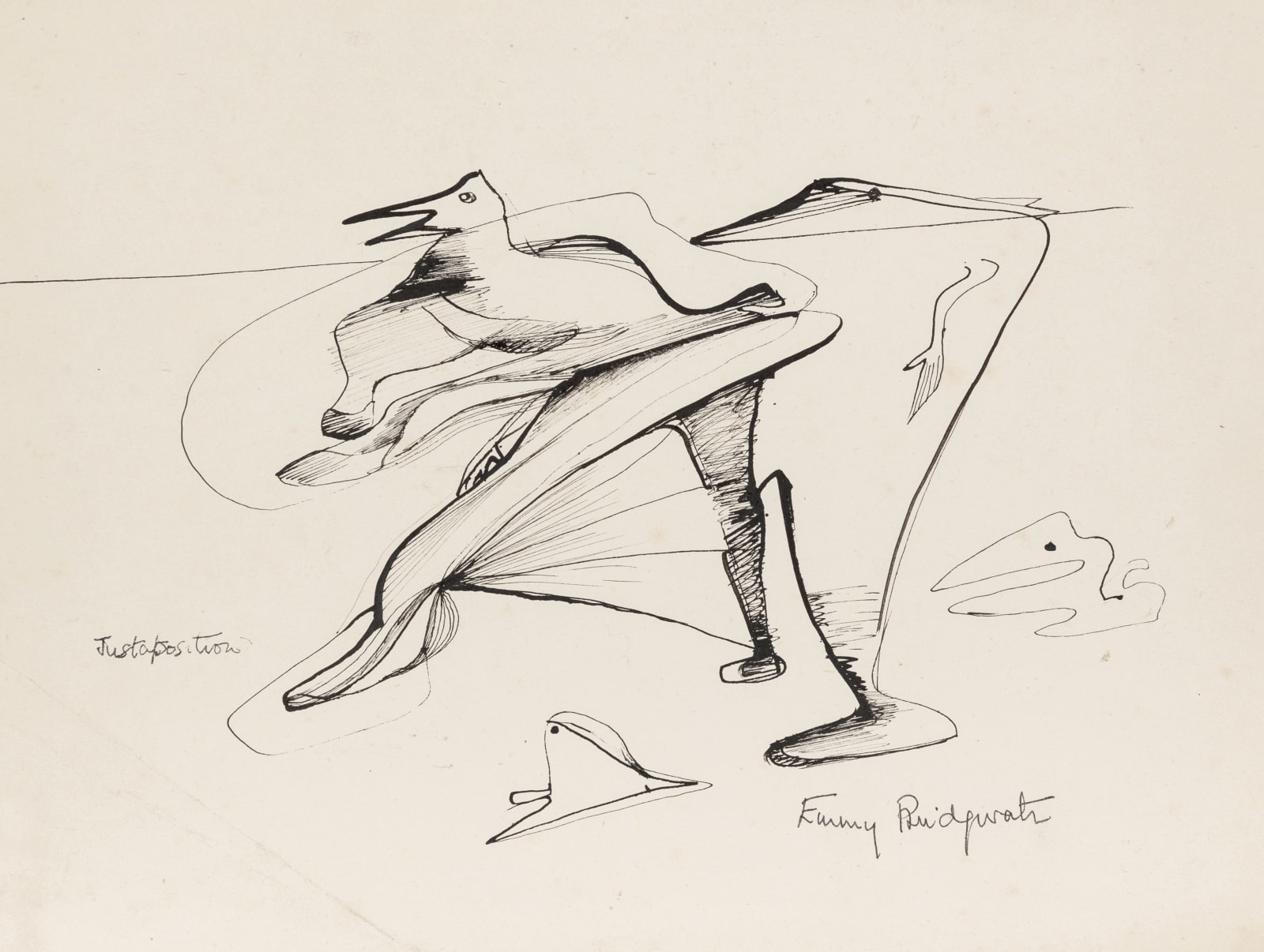 EMMY BRIDGWATER, Juxtaposition, c.1939