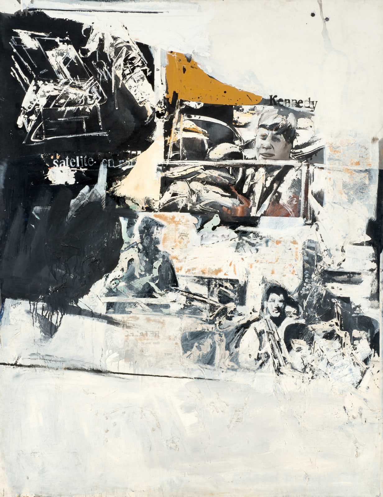 Rafael Canogar, Pisas umbral de la muerte (You Walk the Threshold of Death), 1963